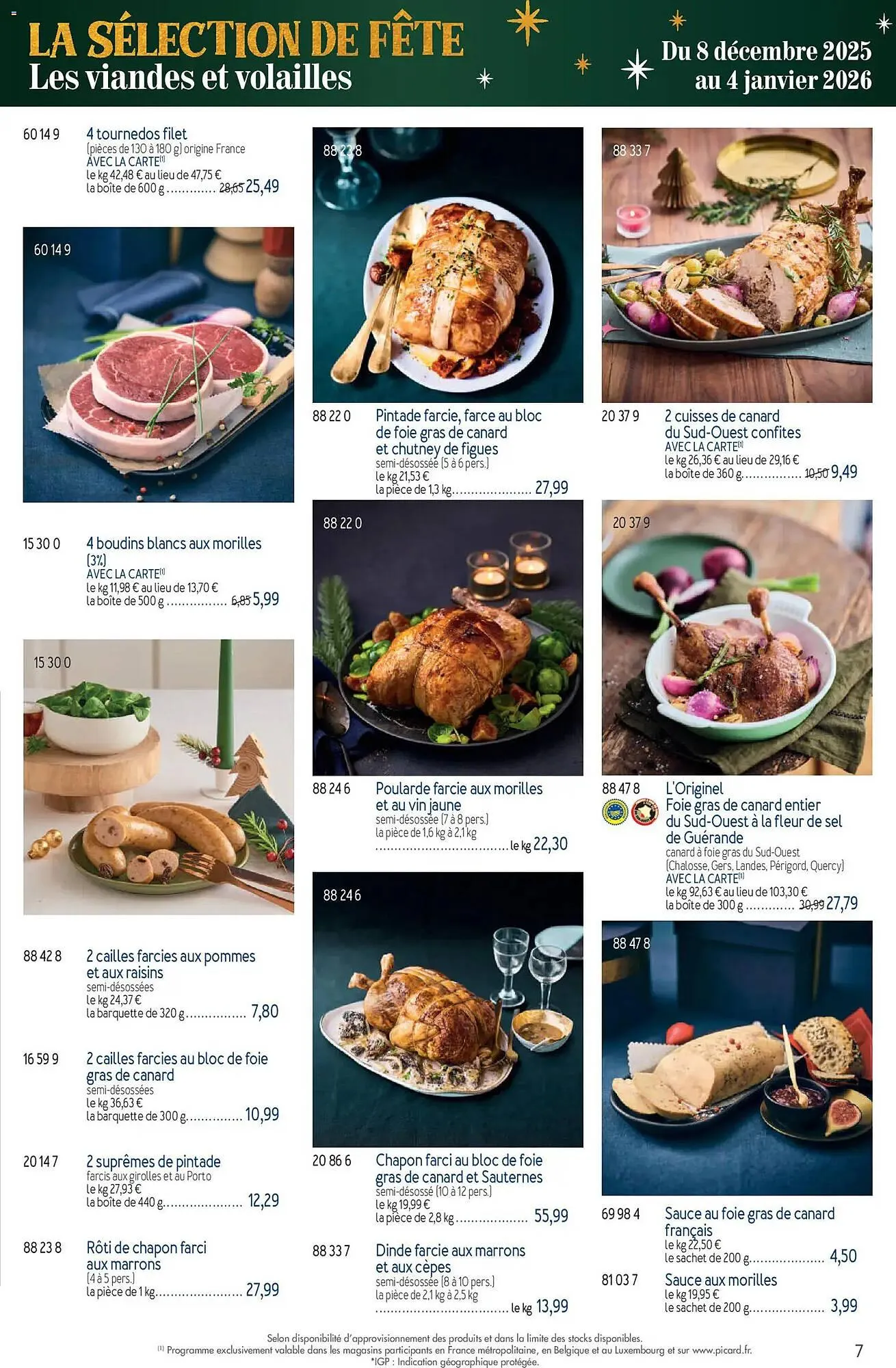 Catalogue Picard du 17 novembre au 4 janvier 2026 - Catalogue page 7