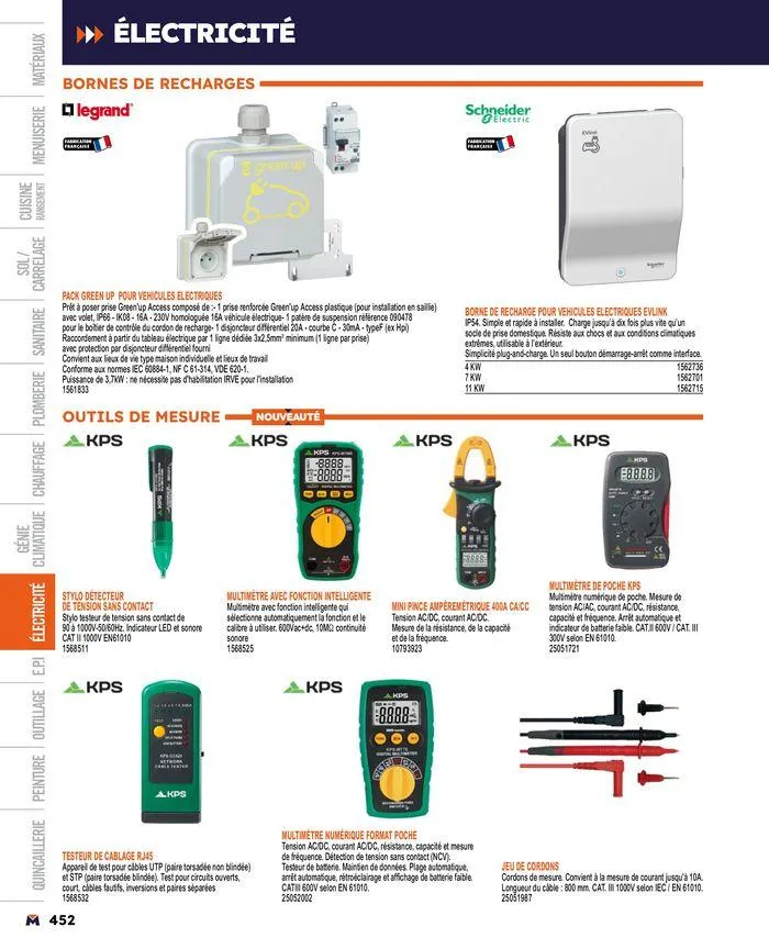 Guide produits 2024 du 15 mars au 31 décembre 2024 - Catalogue page 452