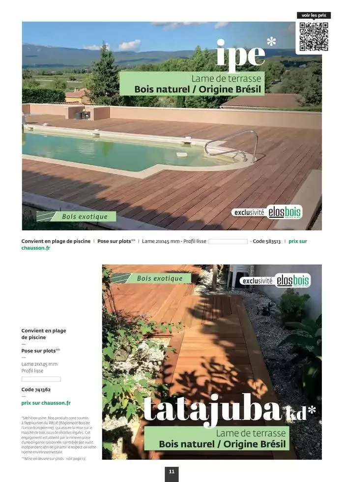 Aménagez votre extérieur SAISON 2025 du 1 janvier au 31 décembre 2025 - Catalogue page 13