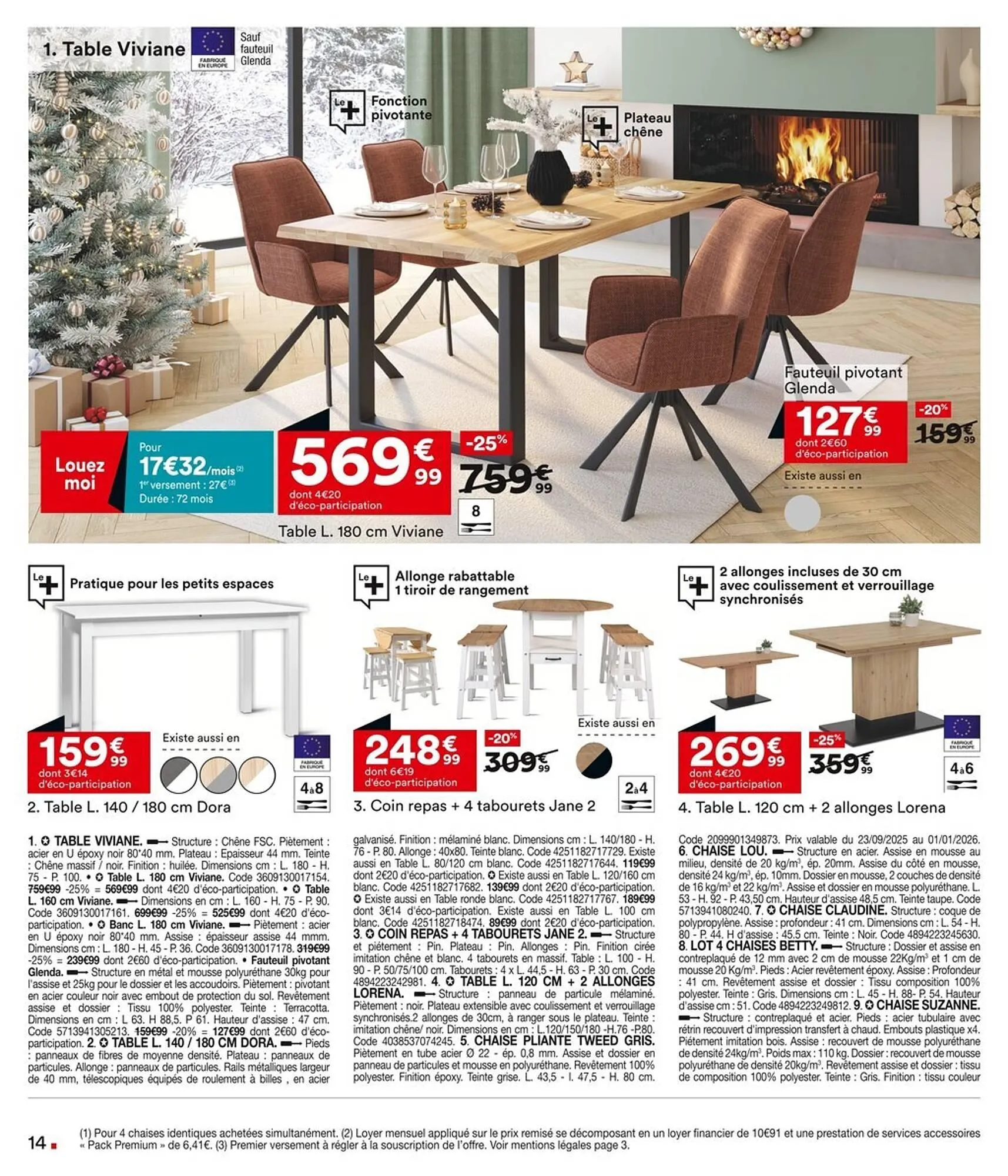 Catalogue BUT du 28 octobre au 1 janvier 2026 - Catalogue page 14