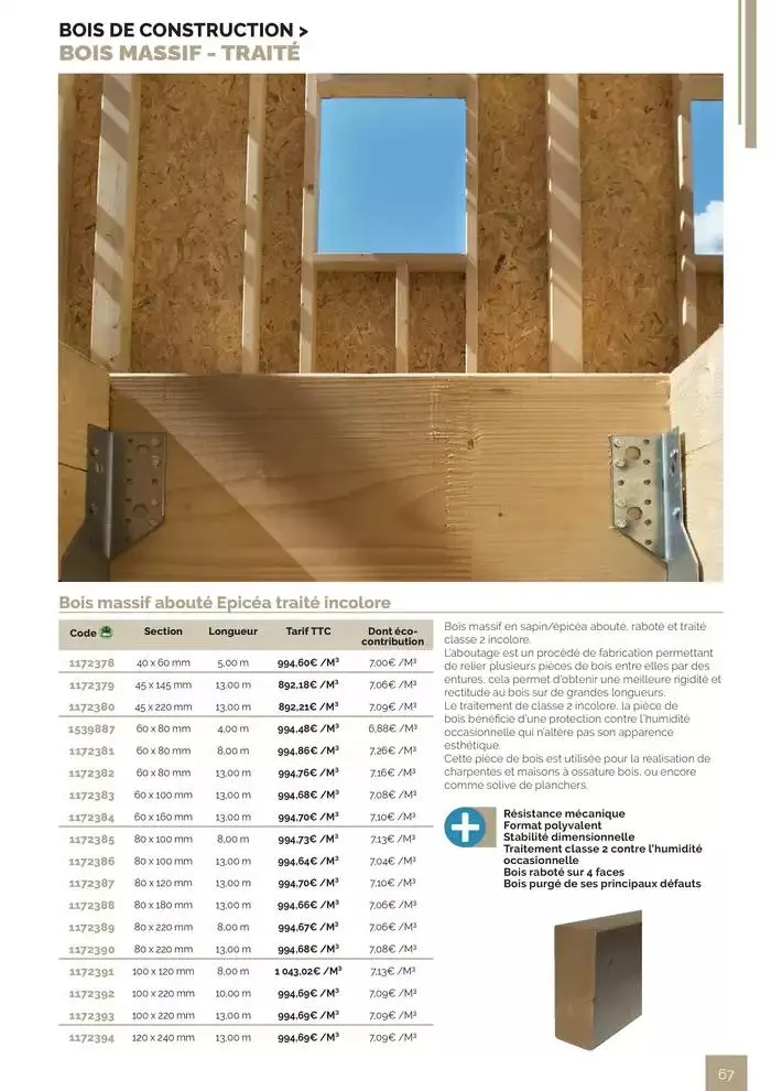 BOIS PANNEAUX 2025 2026 du 30 avril au 31 décembre 2026 - Catalogue page 67