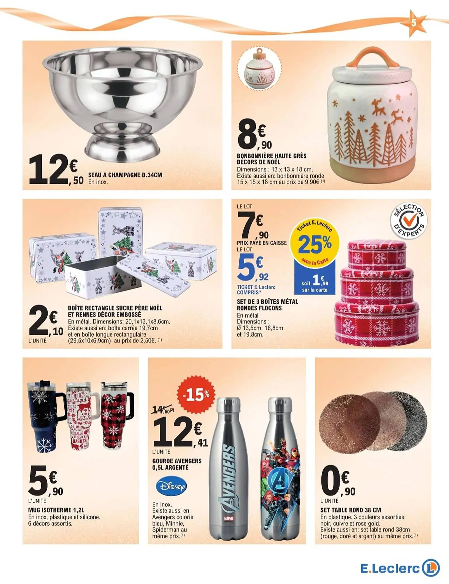 Catalogue E.Leclerc du 2 décembre au 20 décembre 2025 - Catalogue page 5