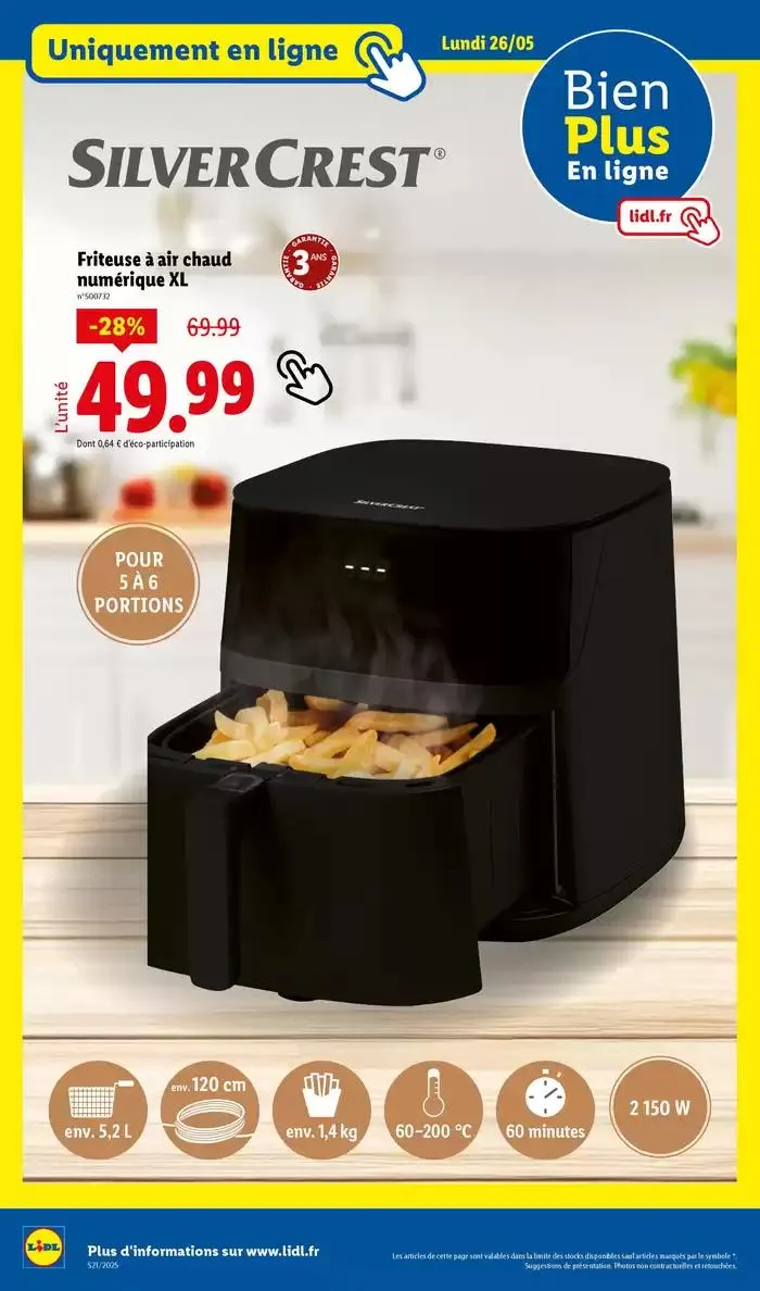 Faites votre plein de courses chez Lidl et profitez de nombreux produits à prix réduits ! du 22 mai au 28 mai 2025 - Catalogue page 76