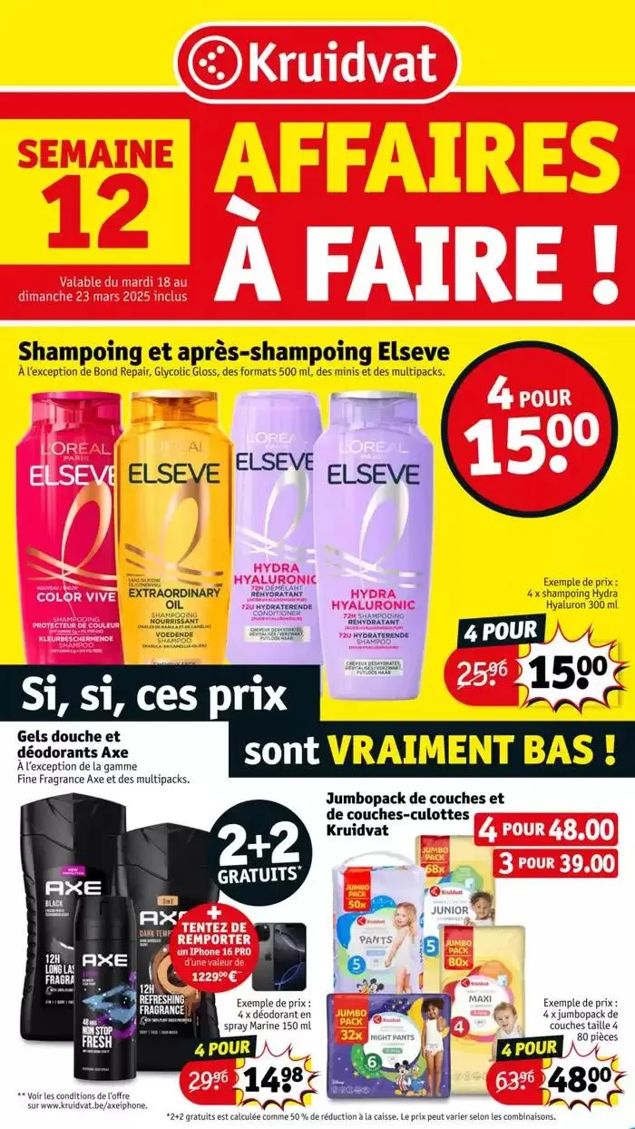 Dépliant 12 du 17 mars au 23 mars 2025 - Catalogue page 1