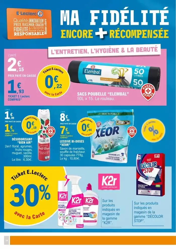 25C010LR du 7 mai au 18 mai 2025 - Catalogue page 14