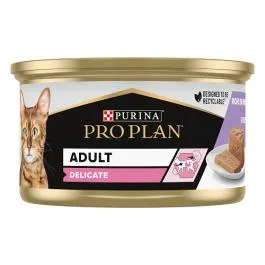 Terrine en mousse pour chat sensible