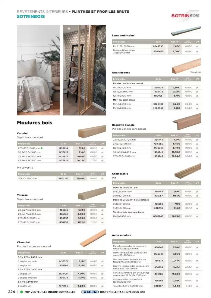 Catalogue 2025 Agenceurs du 25 avril au 31 décembre 2025 - Catalogue page 224