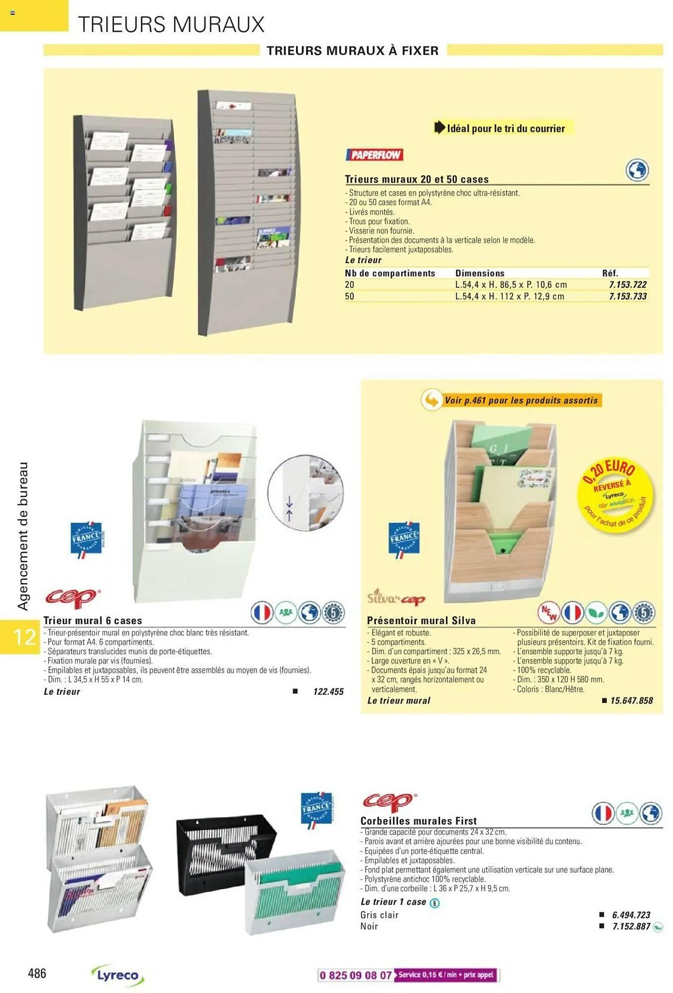 Catalogue Lyreco du 15 mai au 31 décembre 2023 - Catalogue page 486