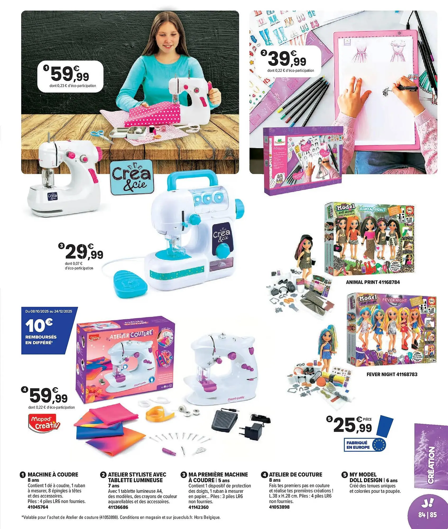 Catalogue JouéClub du 7 octobre au 7 décembre 2025 - Catalogue page 85