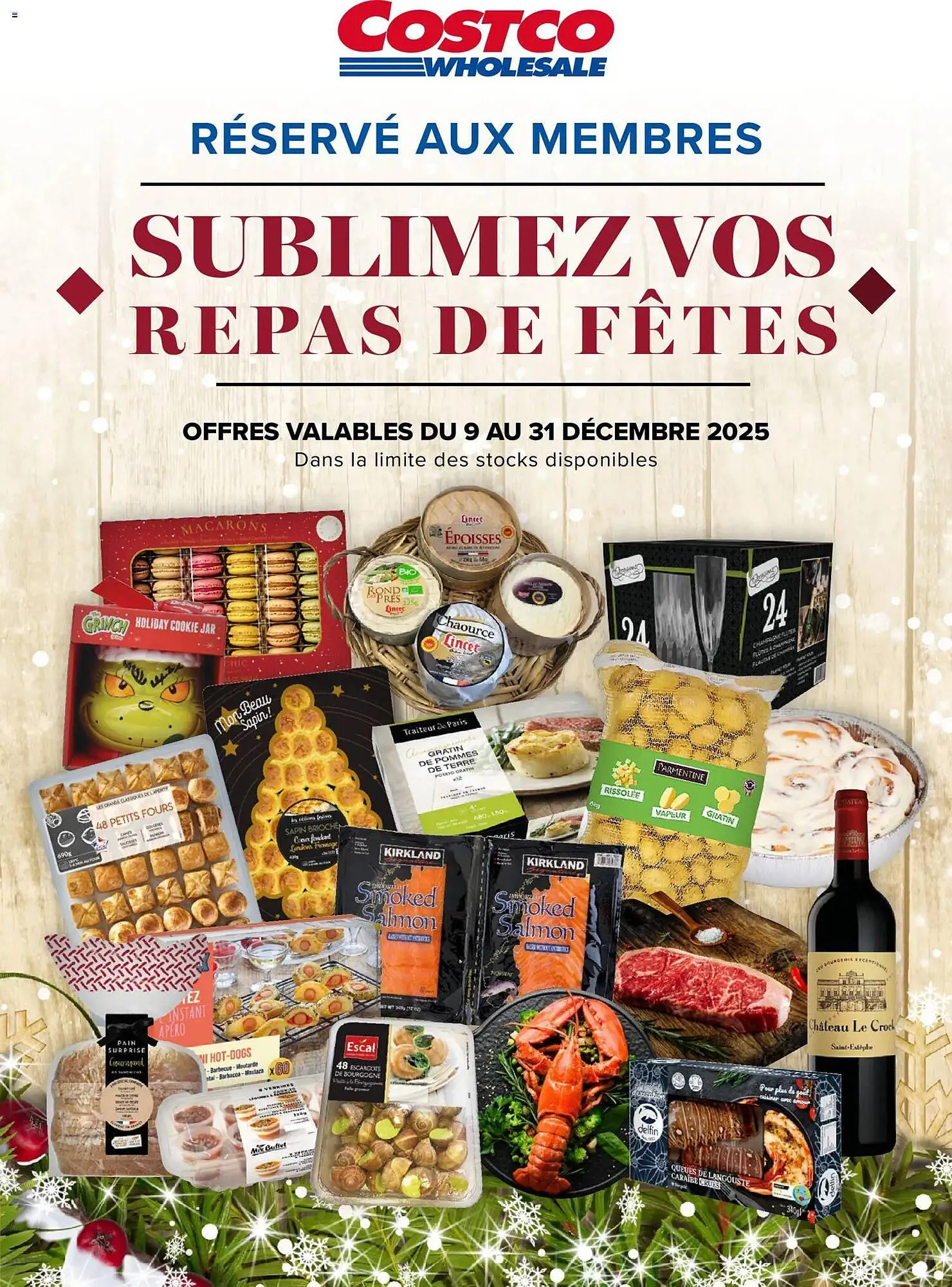 Catalogue Costco du 9 décembre au 31 décembre 2025 - Catalogue page 1