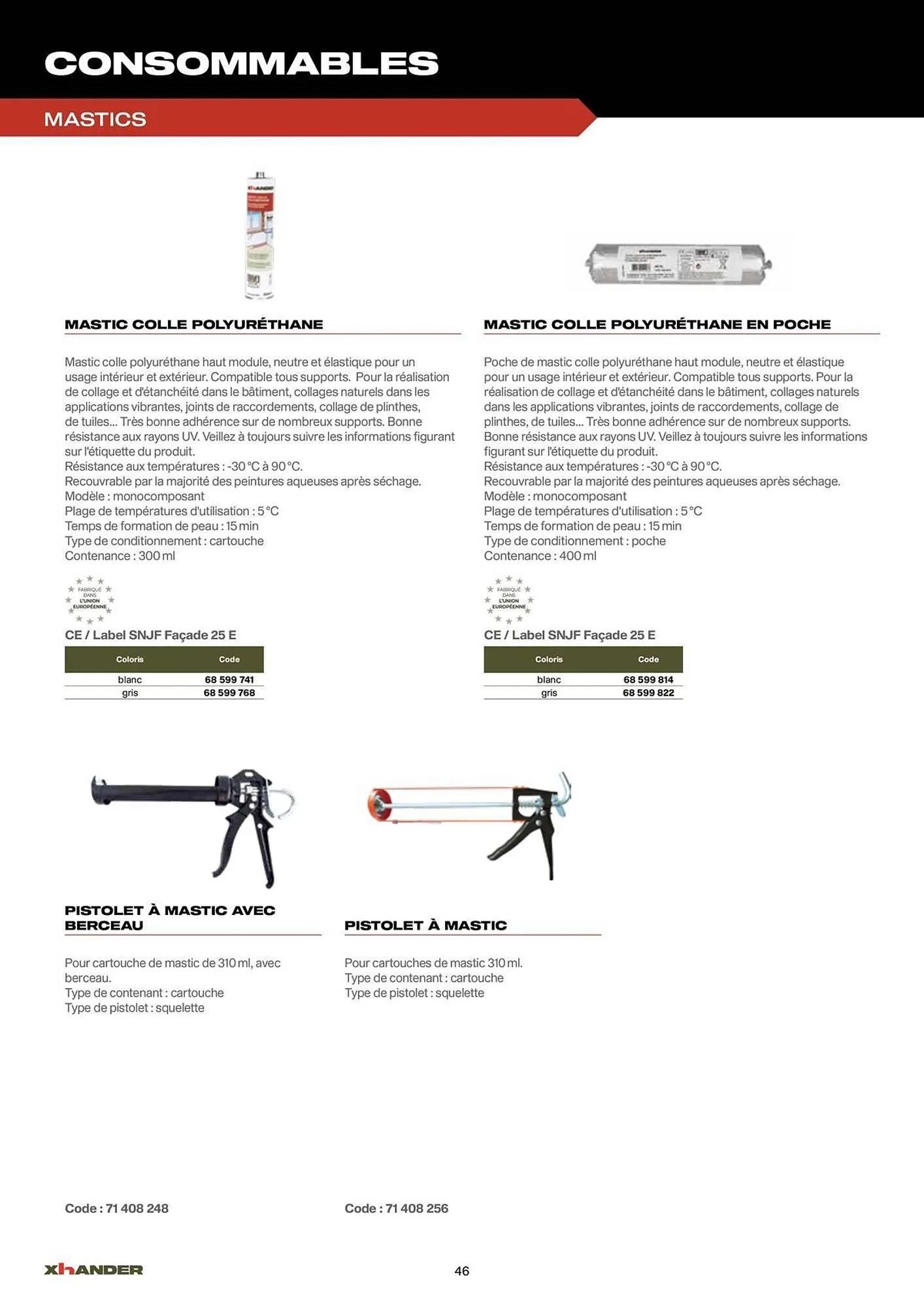 Catalogue Prolians du 2 septembre au 31 décembre 2025 - Catalogue page 46