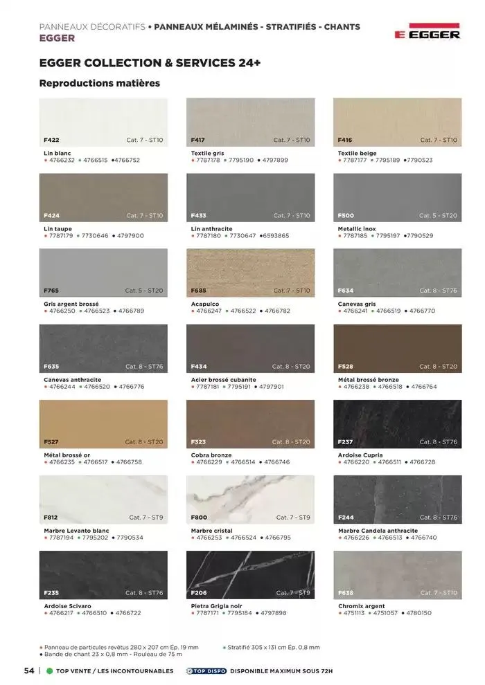 Catalogue 2025 Agenceurs du 25 avril au 31 décembre 2025 - Catalogue page 54