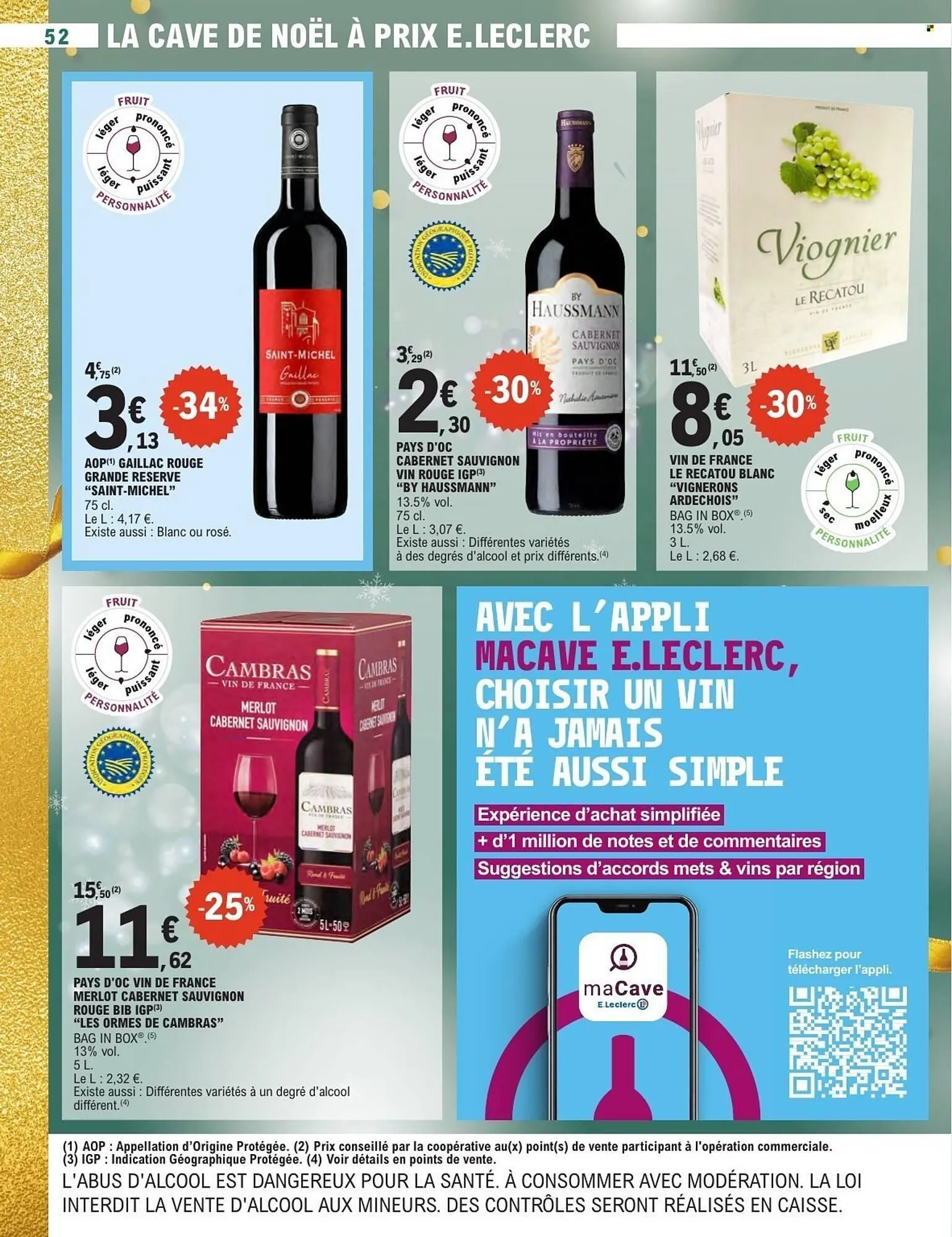 Catalogue E.Leclerc du 23 décembre au 3 janvier 2026 - Catalogue page 52