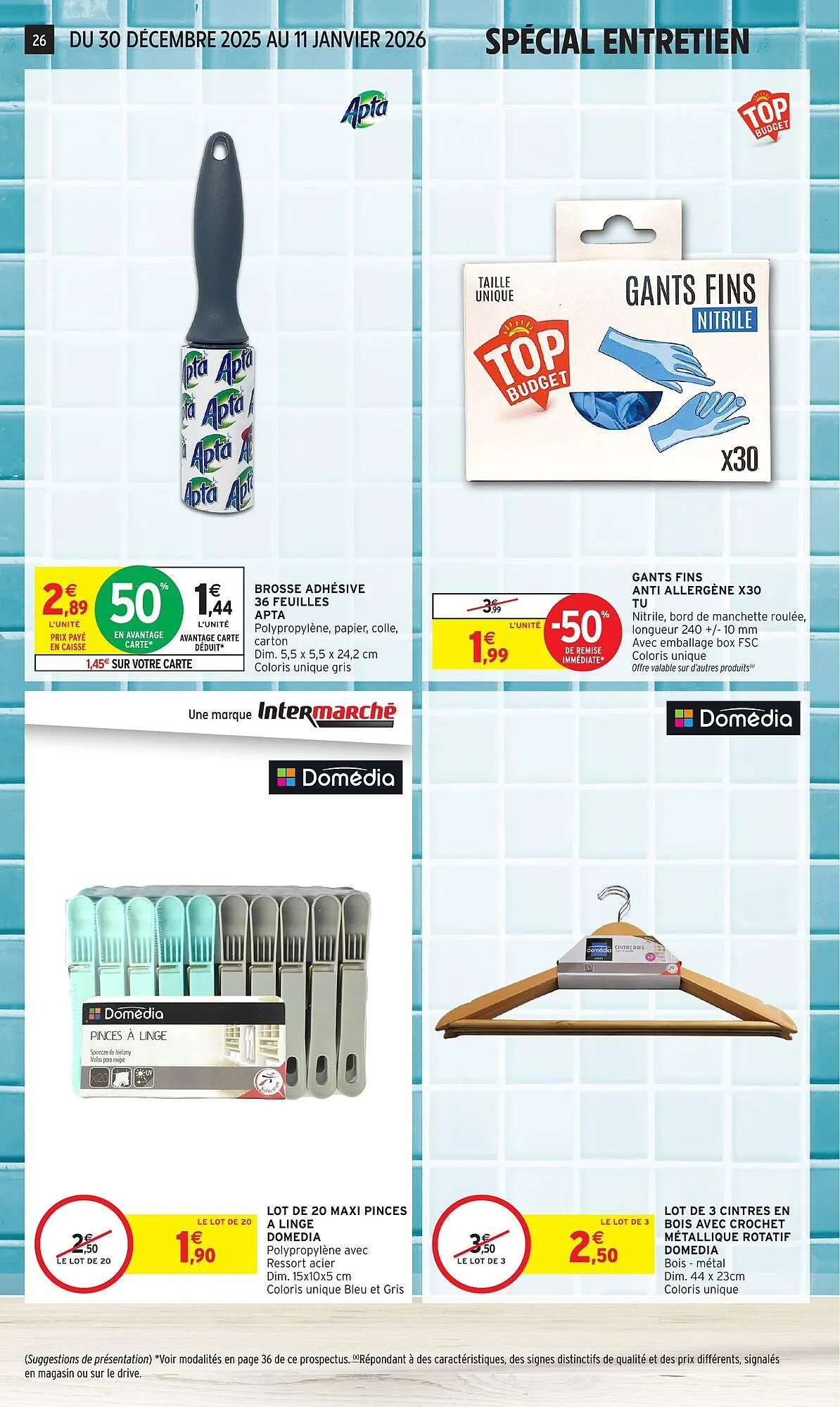 Catalogue Intermarché du 30 décembre au 11 janvier 2026 - Catalogue page 26