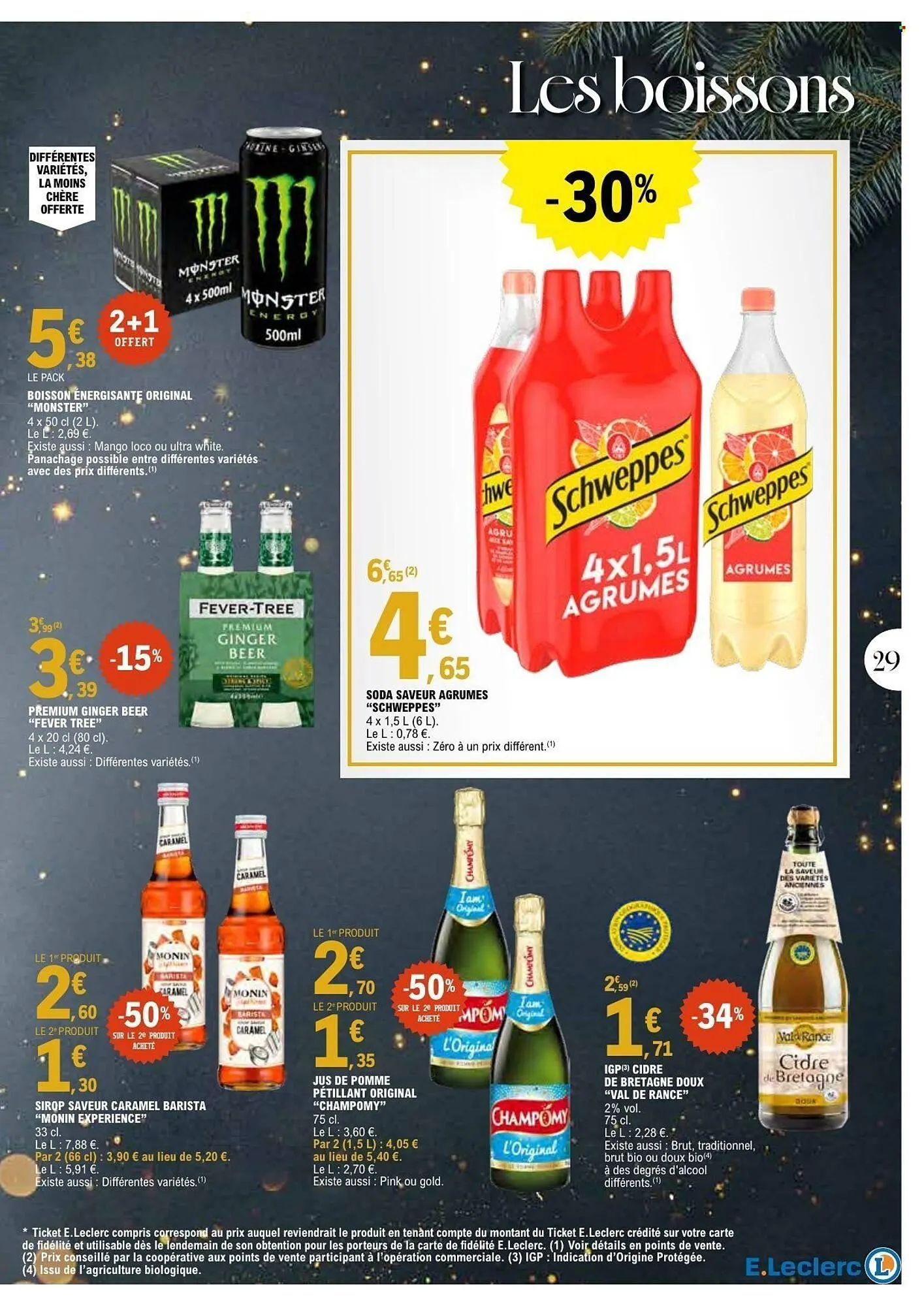 Catalogue E.Leclerc du 23 décembre au 3 janvier 2026 - Catalogue page 29