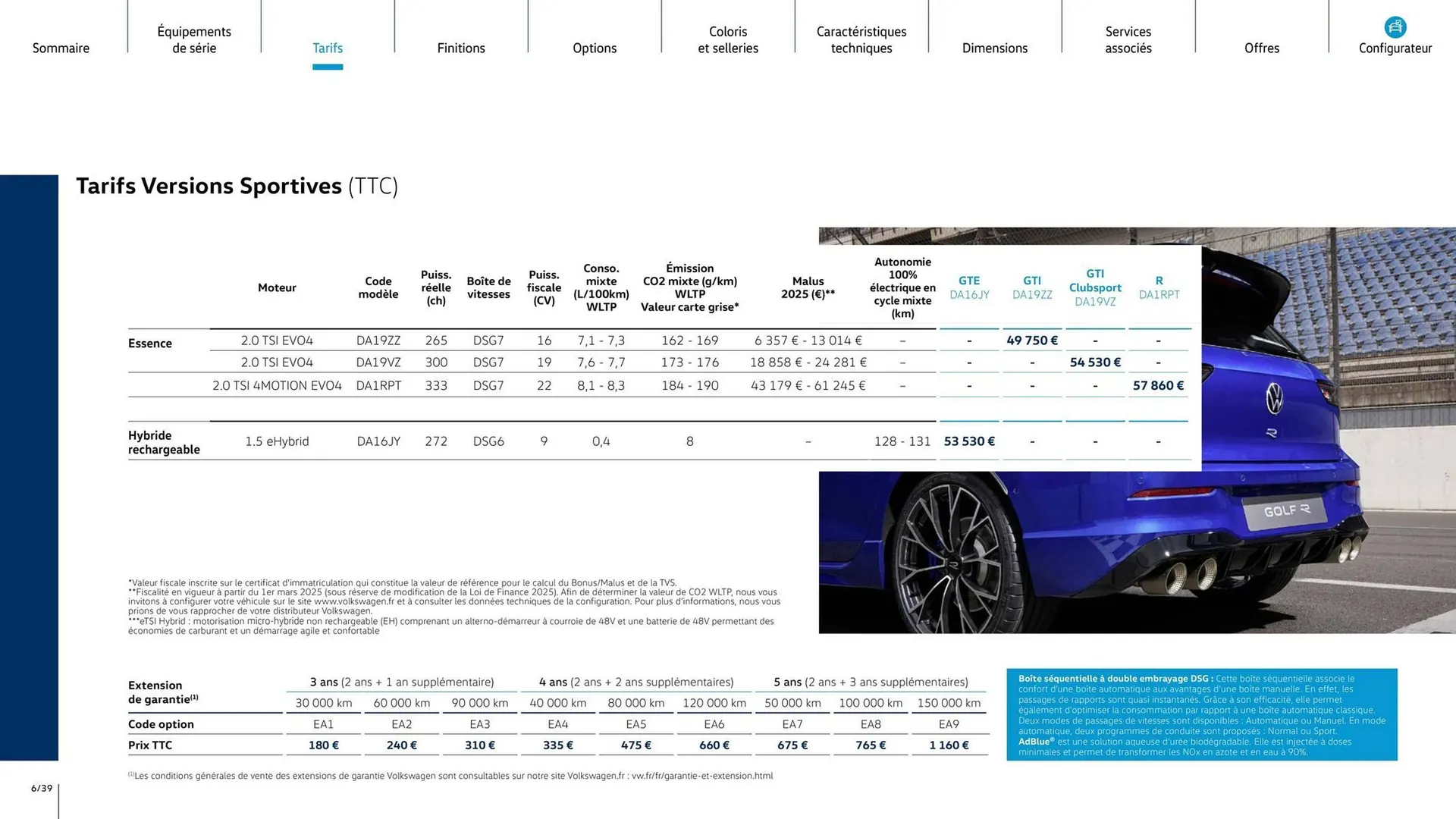 Catalogue Volkswagen du 16 mai au 31 décembre 2025 - Catalogue page 6