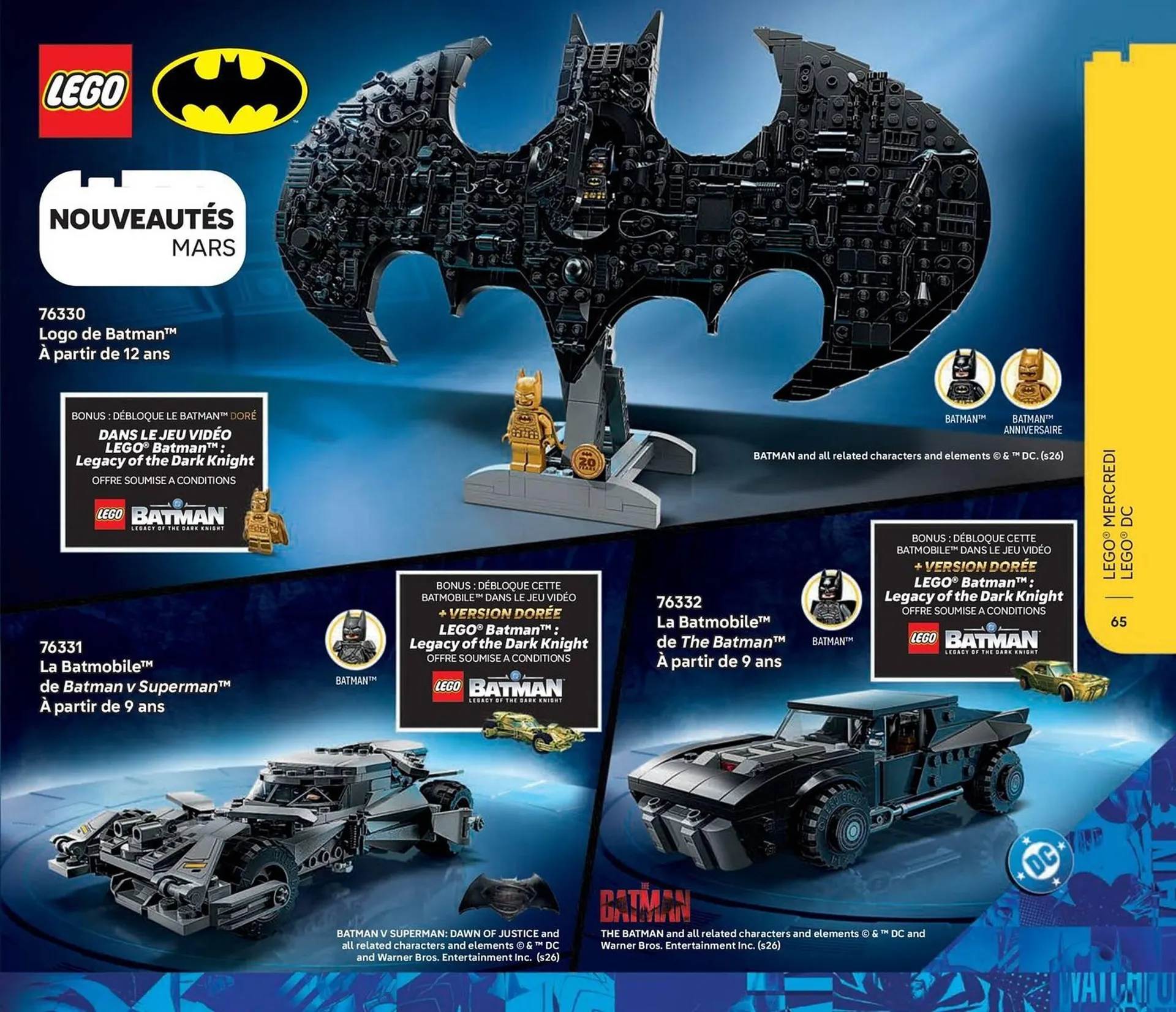 Catalogue LEGO du 9 janvier au 30 juin 2026 - Catalogue page 65