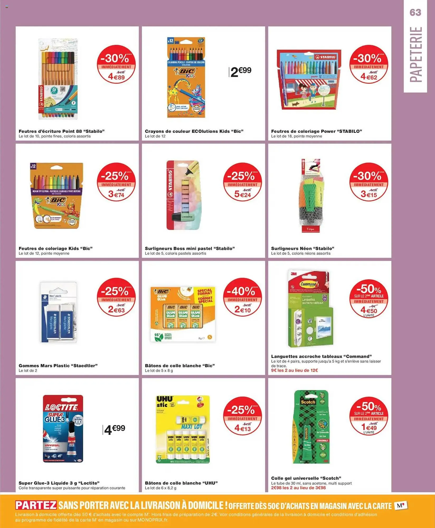 Catalogue Monoprix du 1 janvier au 18 janvier 2026 - Catalogue page 63