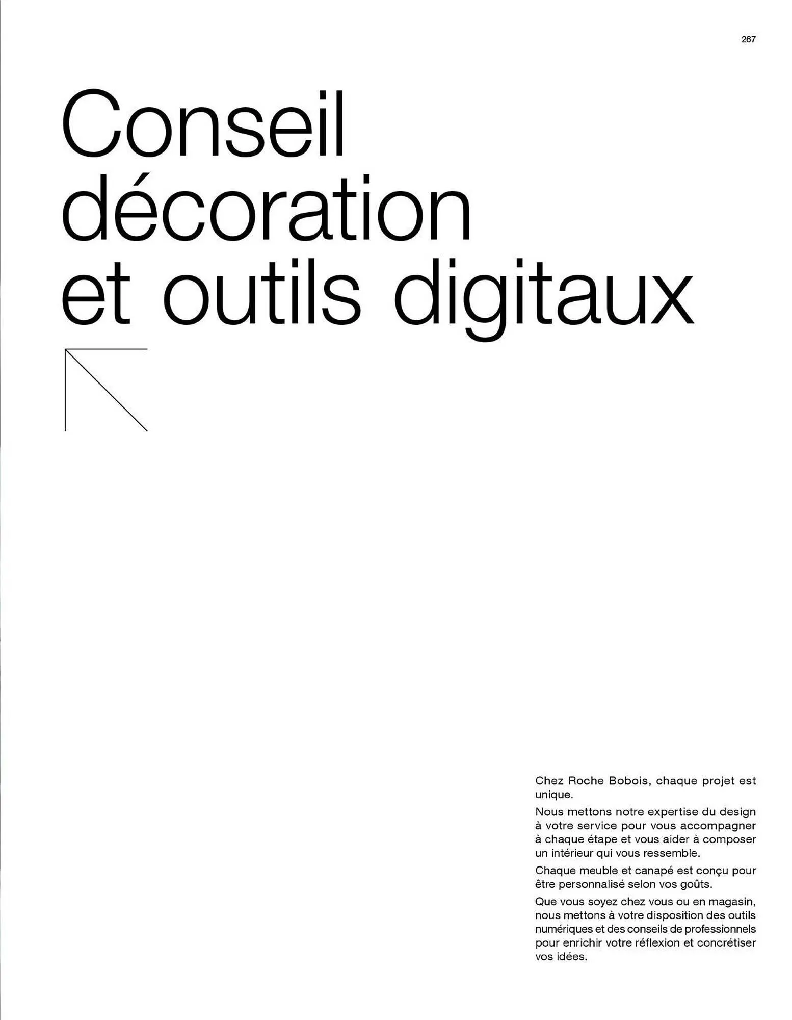 Catalogue Roche Bobois du 13 janvier au 31 décembre 2026 - Catalogue page 269
