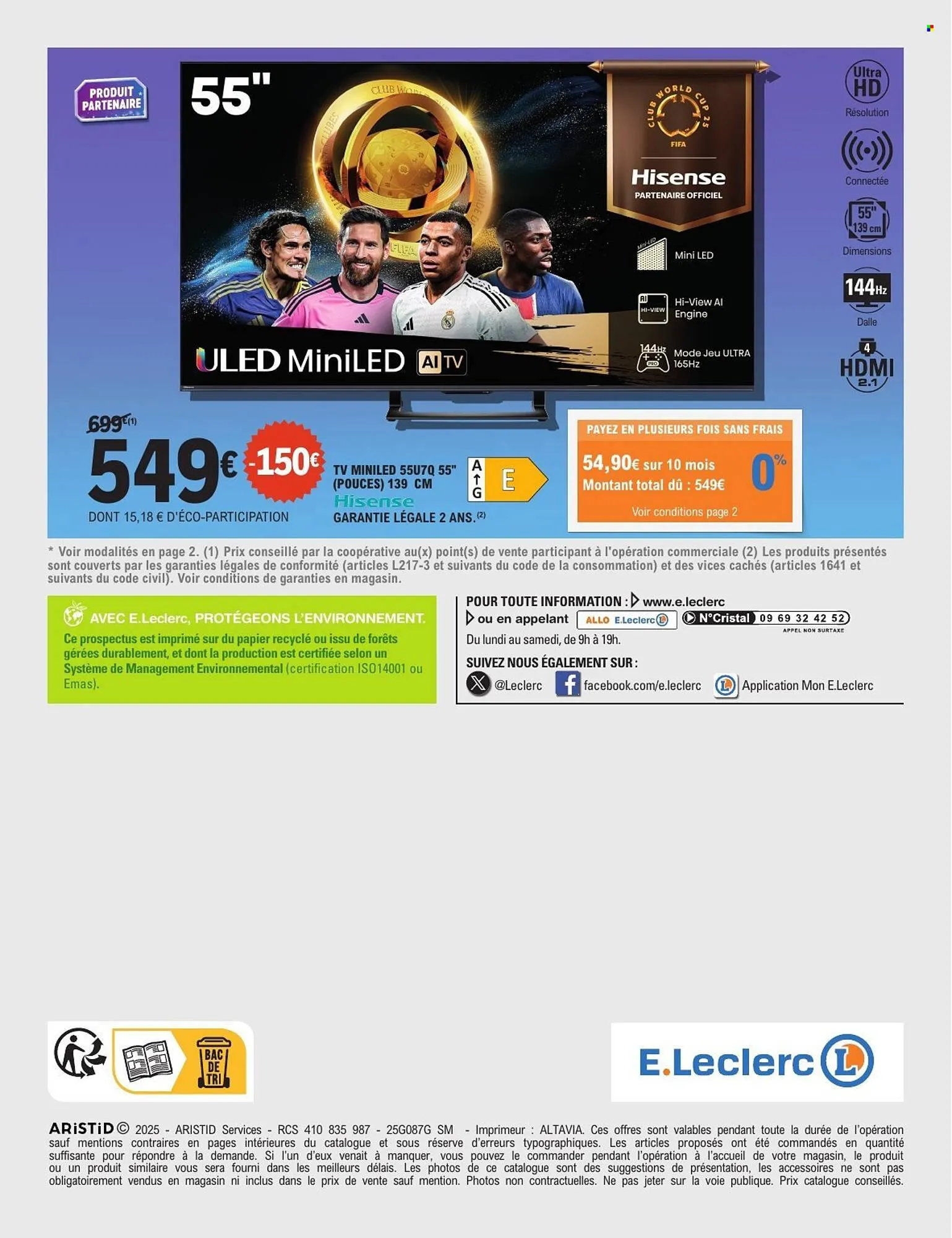 Catalogue E.Leclerc du 28 octobre au 8 novembre 2025 - Catalogue page 12