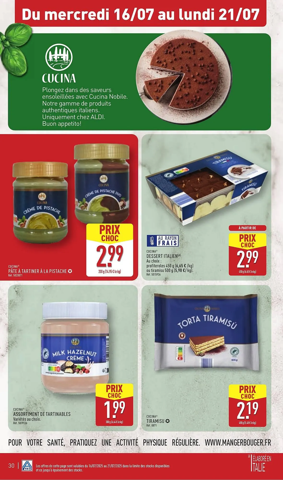 Catalogue ALDI du 16 juillet au 21 juillet 2025 - Catalogue page 31