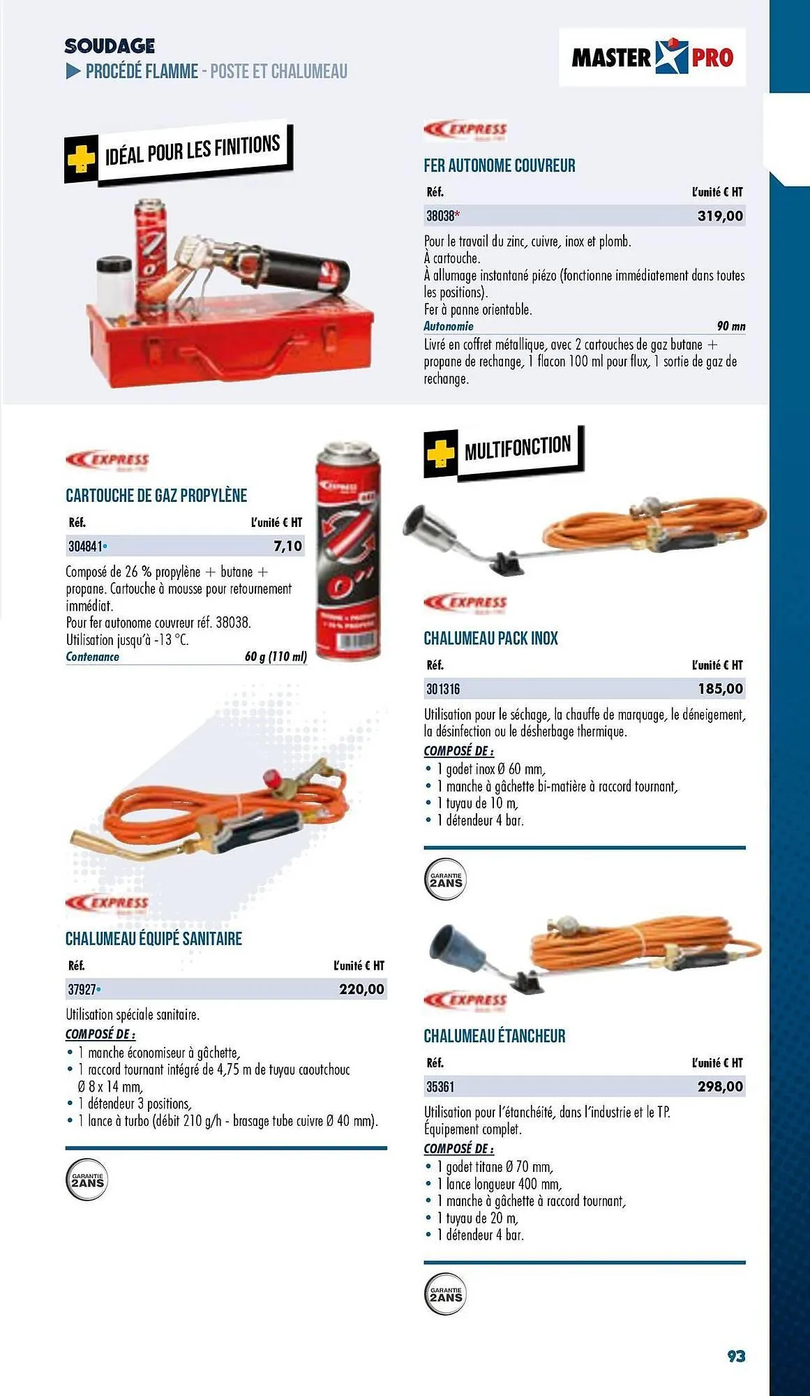 Catalogue Master Pro du 3 janvier au 31 décembre 2025 - Catalogue page 95