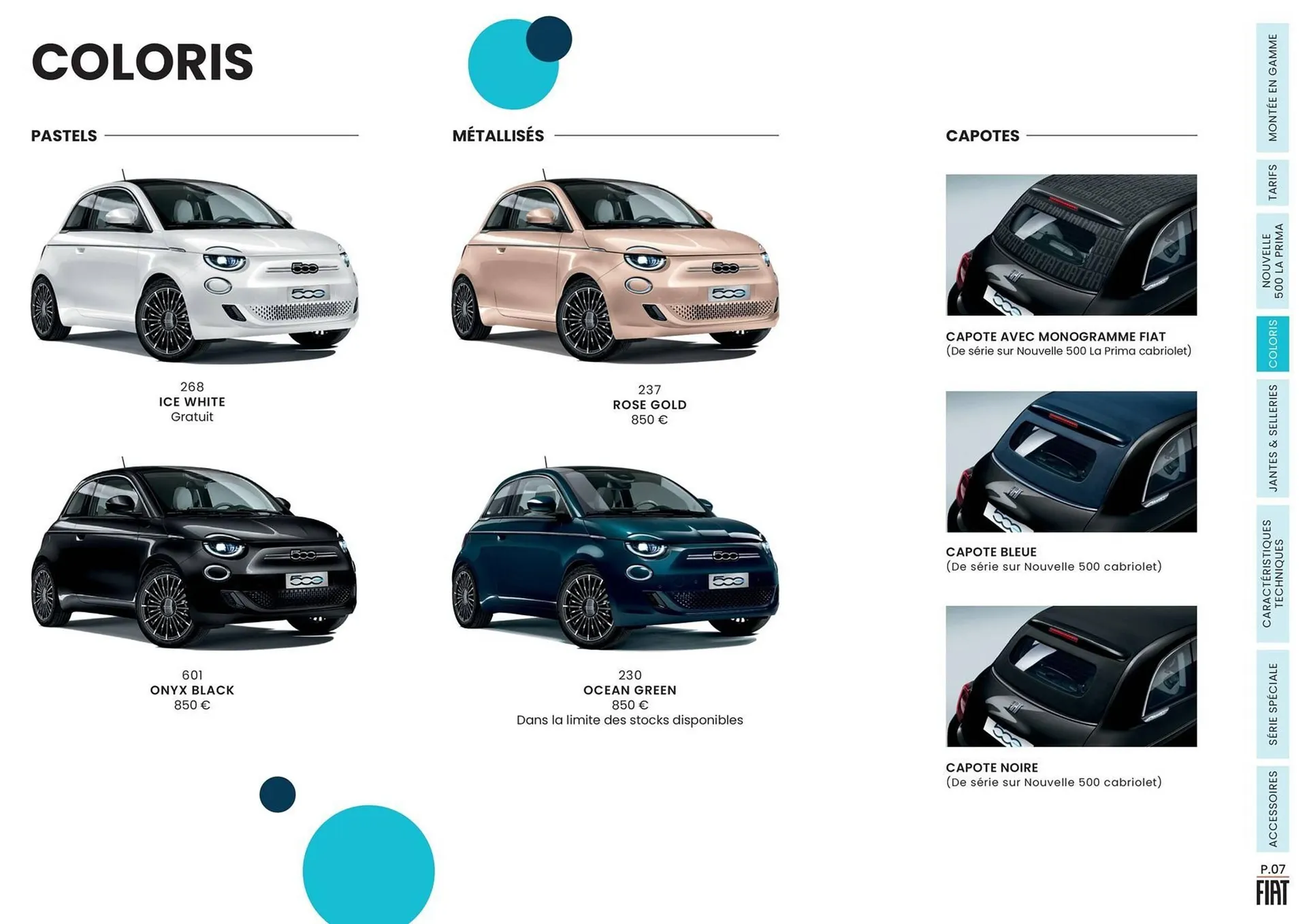 Catalogue Fiat du 11 septembre au 31 décembre 2023 - Catalogue page 7