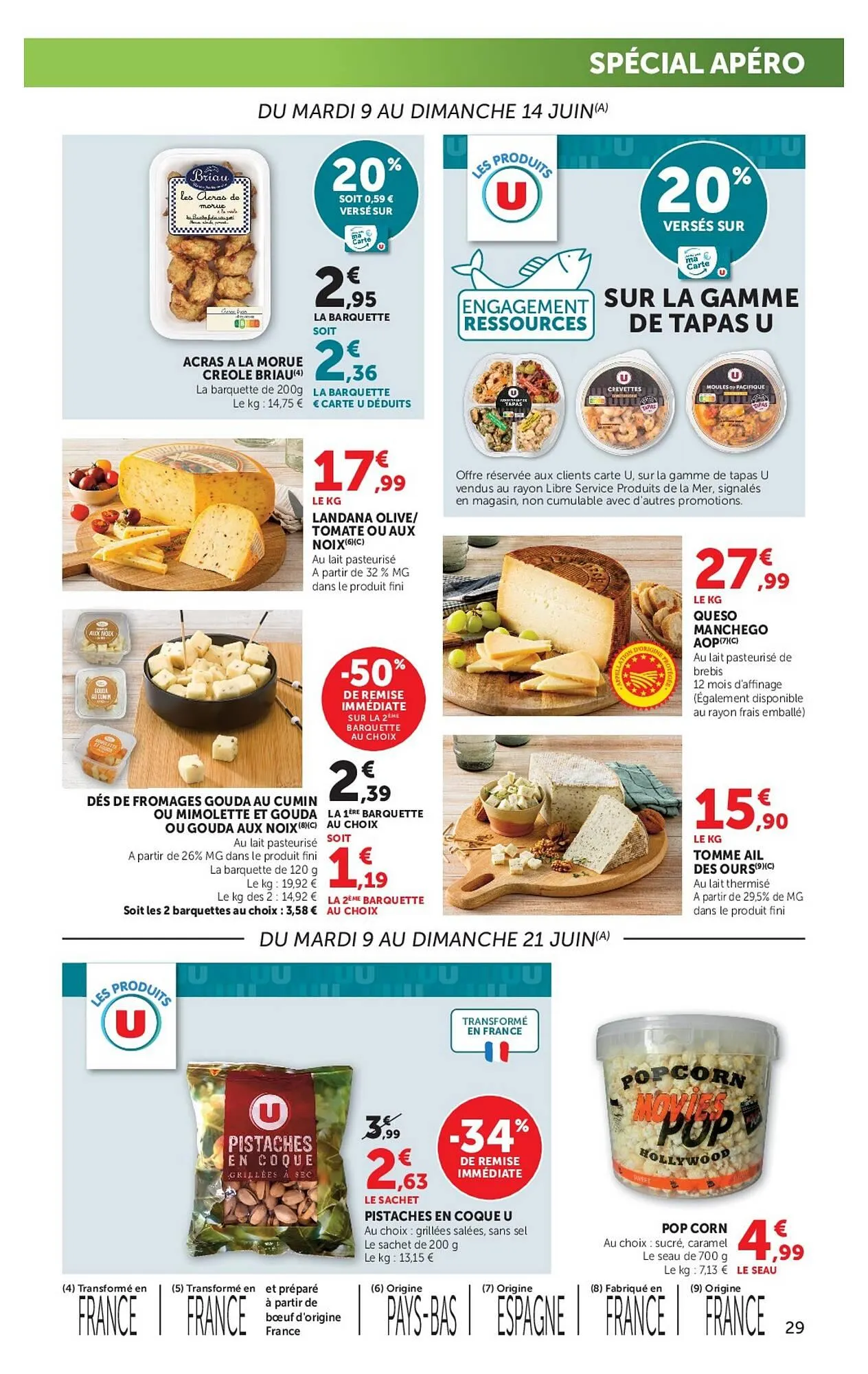 Catalogue Super U du 9 juin au 21 juin 2026 - Catalogue page 29