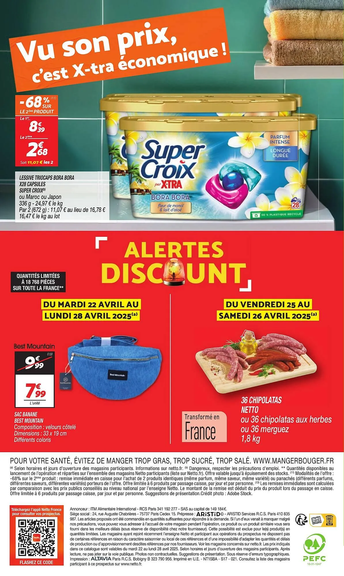 Catalogue Netto du 22 avril au 28 avril 2025 - Catalogue page 16