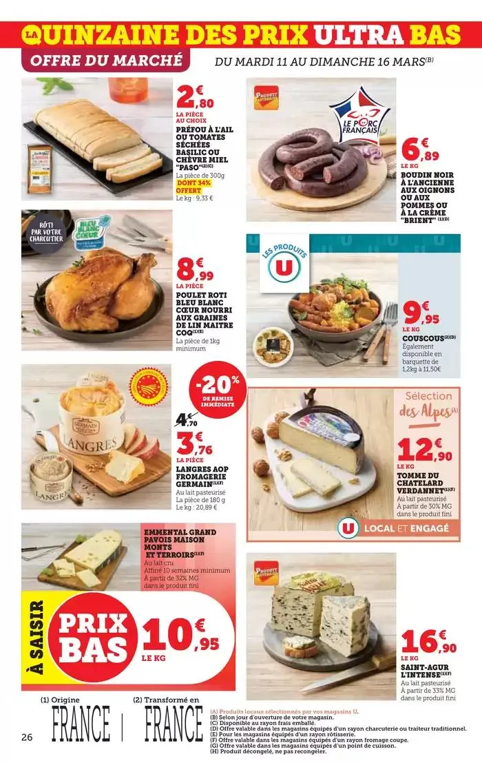 Quinzaine Commerçante du 11 mars au 23 mars 2025 - Catalogue page 26