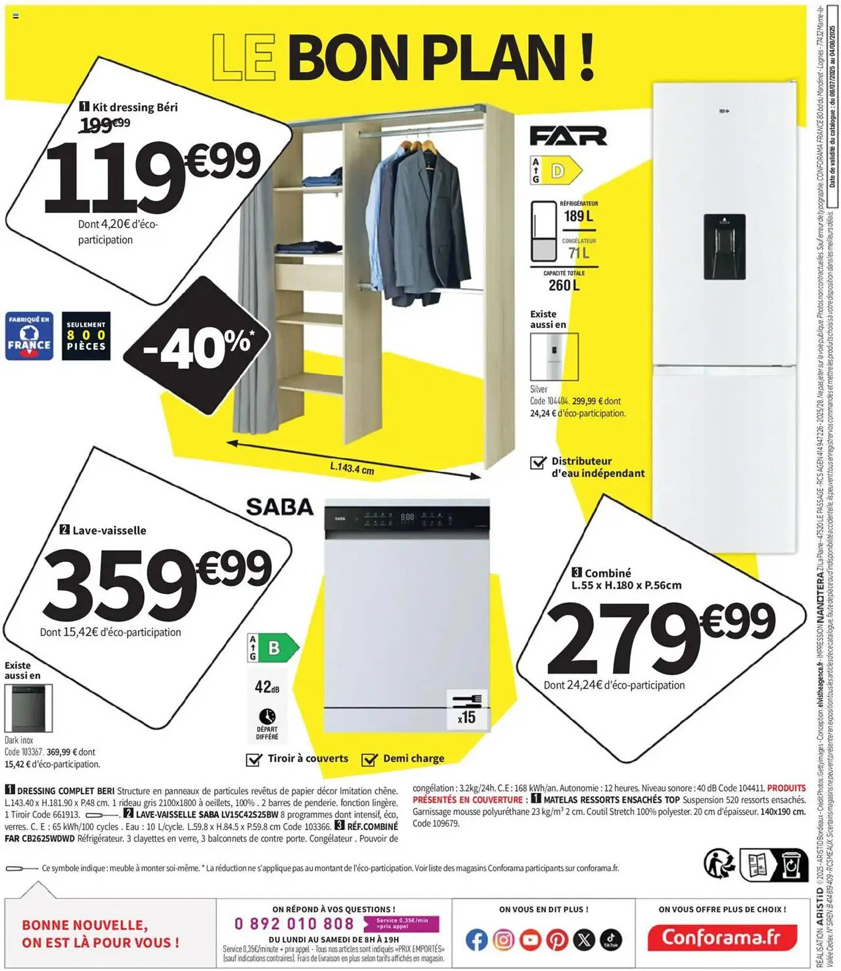 Catalogue Conforama du 8 juillet au 4 août 2025 - Catalogue page 36