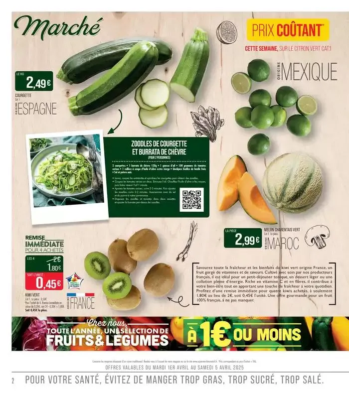 C'EST TOUS LES JOURS LE MARCHÉ du 31 mars au 13 avril 2025 - Catalogue page 2