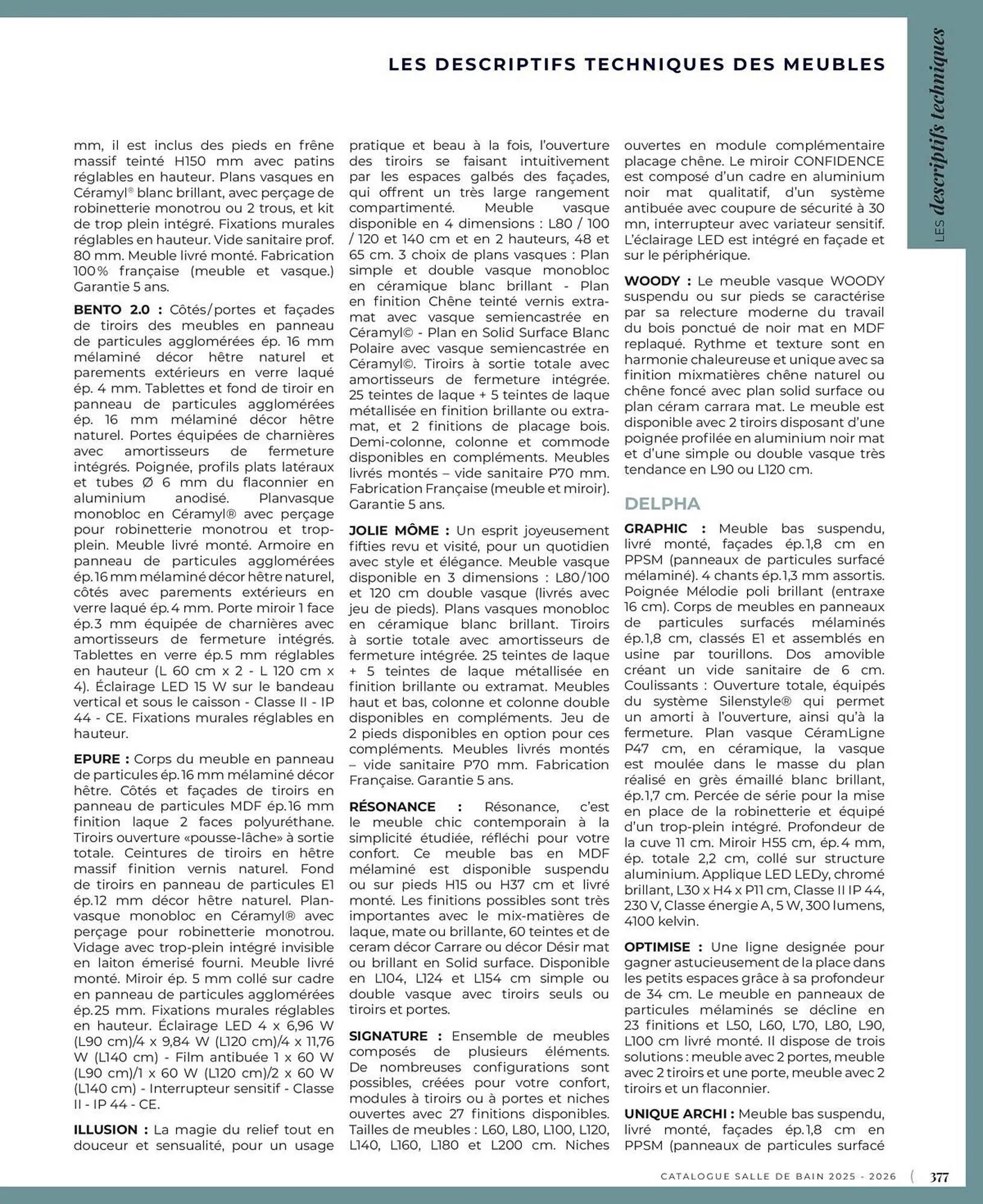 Catalogue Cedeo du 3 juin au 31 décembre 2025 - Catalogue page 377
