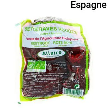 Betterave Sachet 500g Bio