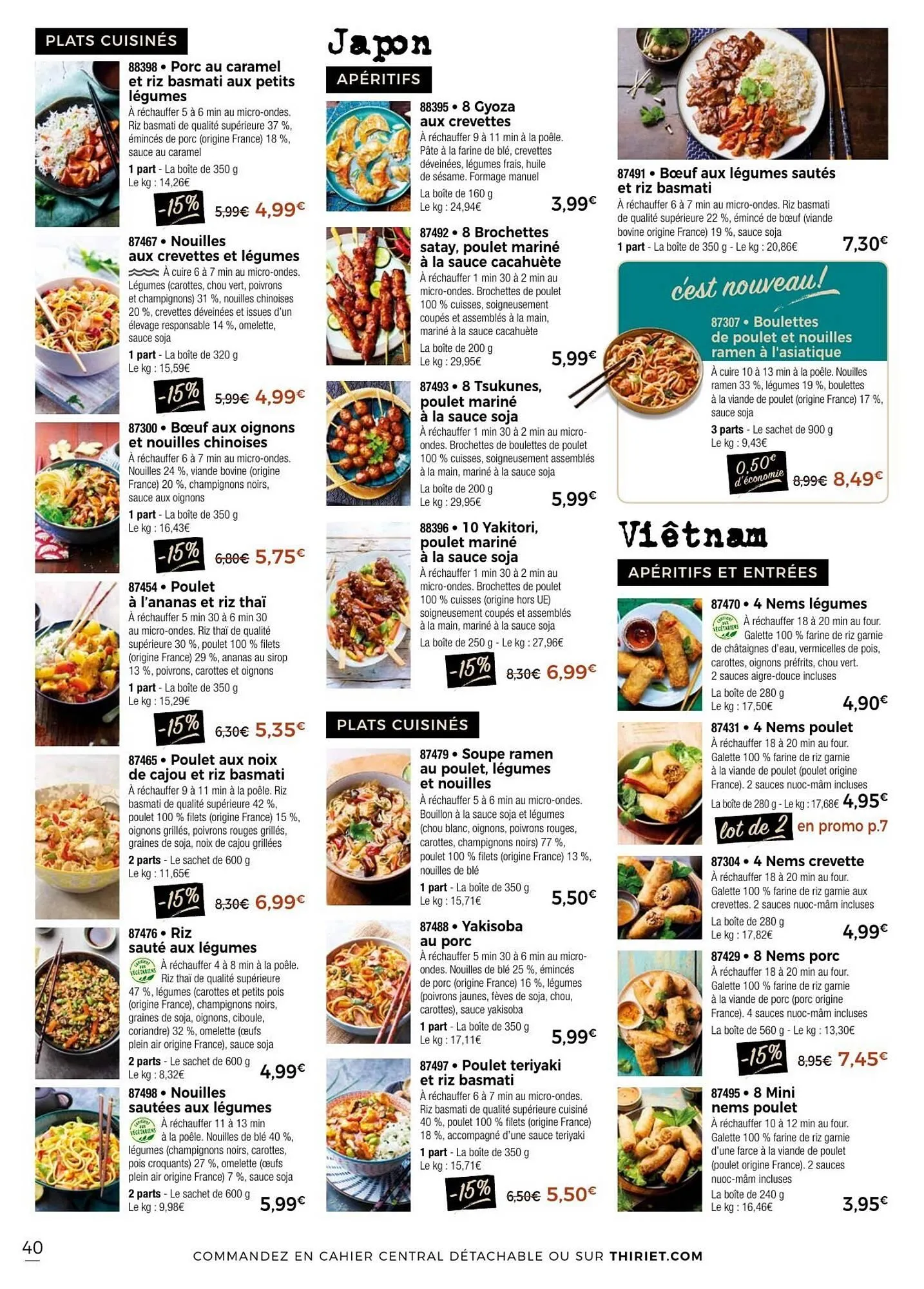 Catalogue Thiriet du 1 janvier au 30 janvier 2026 - Catalogue page 40