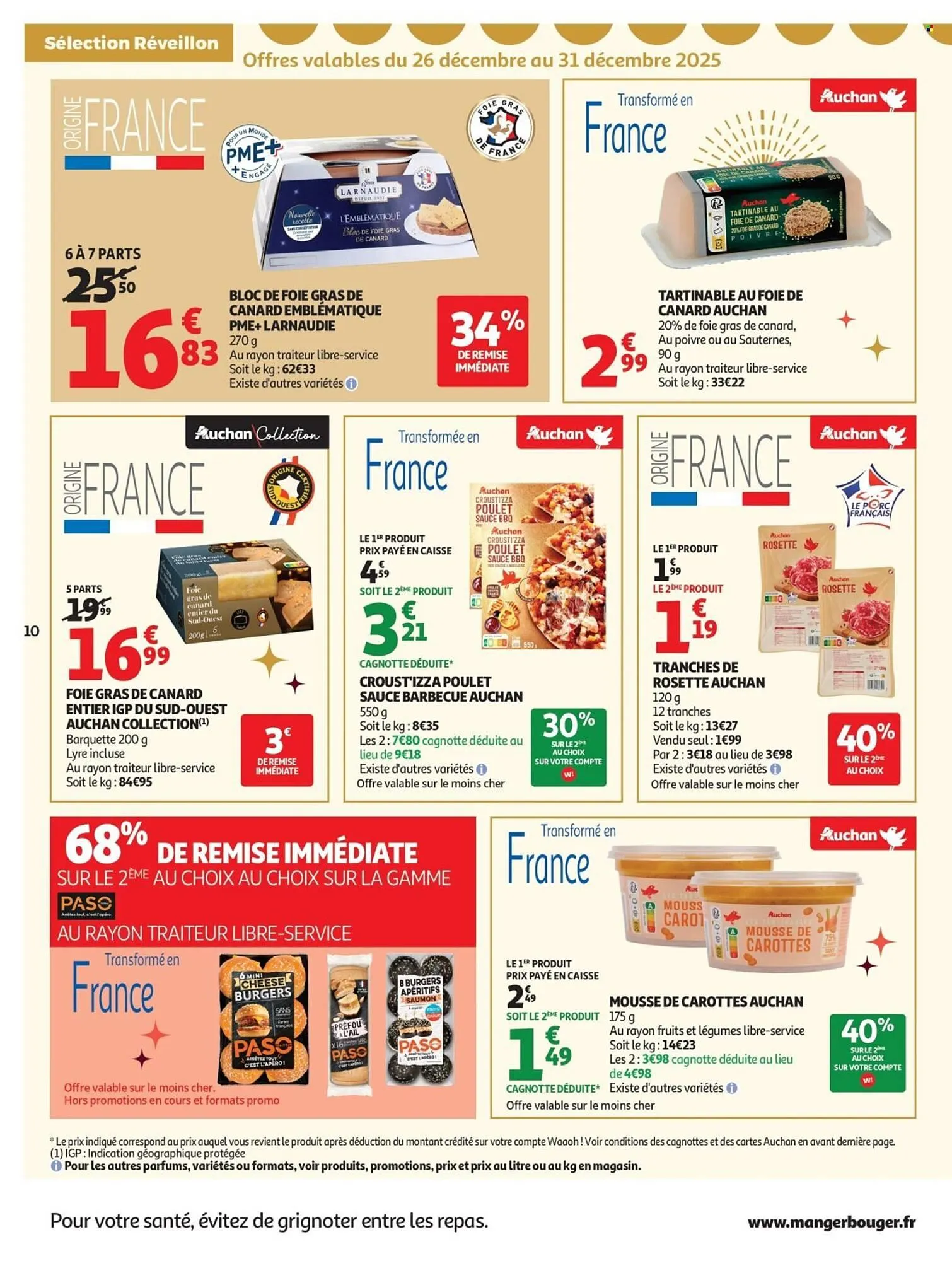 Catalogue Auchan du 26 décembre au 4 janvier 2026 - Catalogue page 10