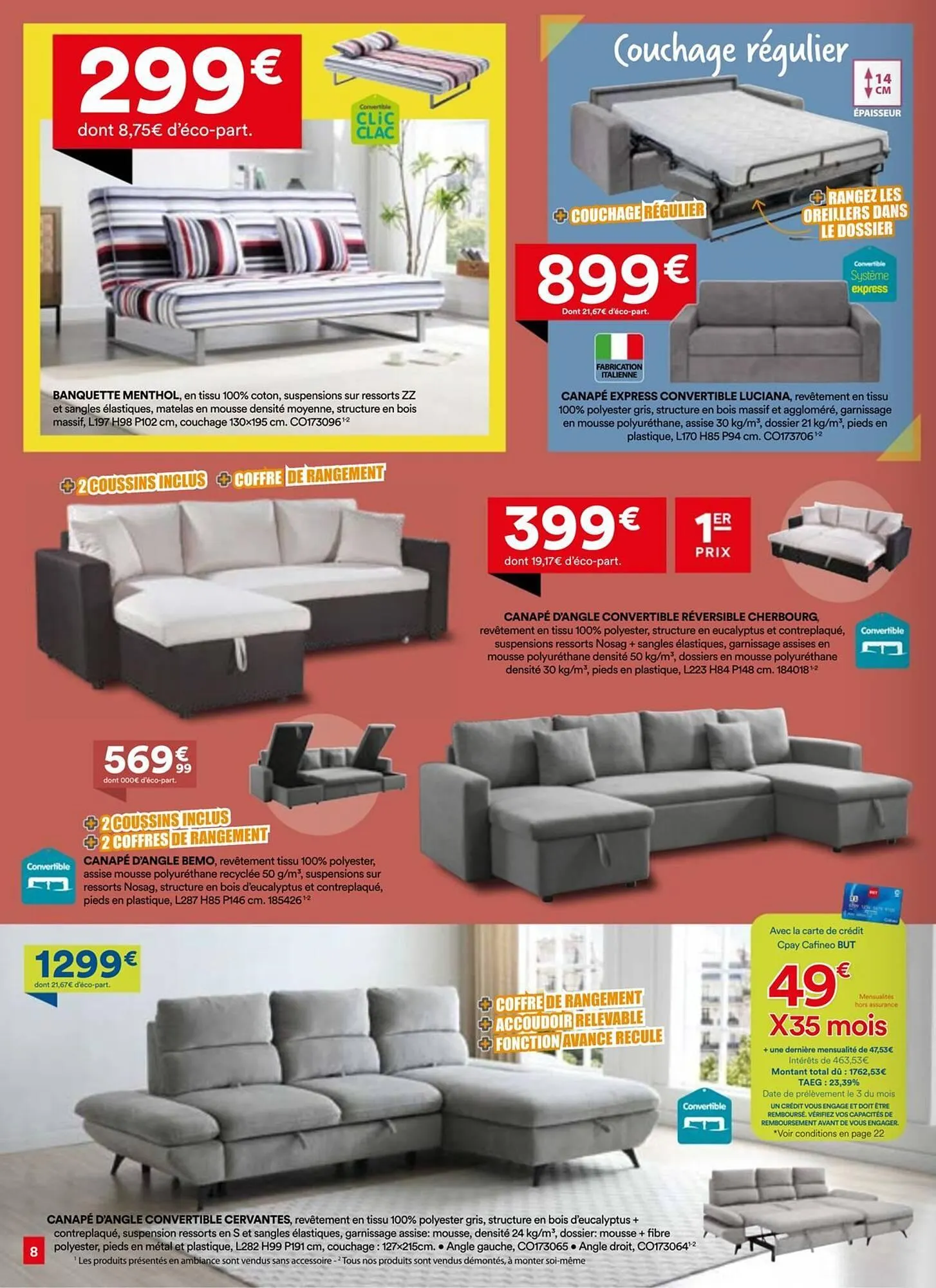 Catalogue BUT du 5 juillet au 2 août 2025 - Catalogue page 8