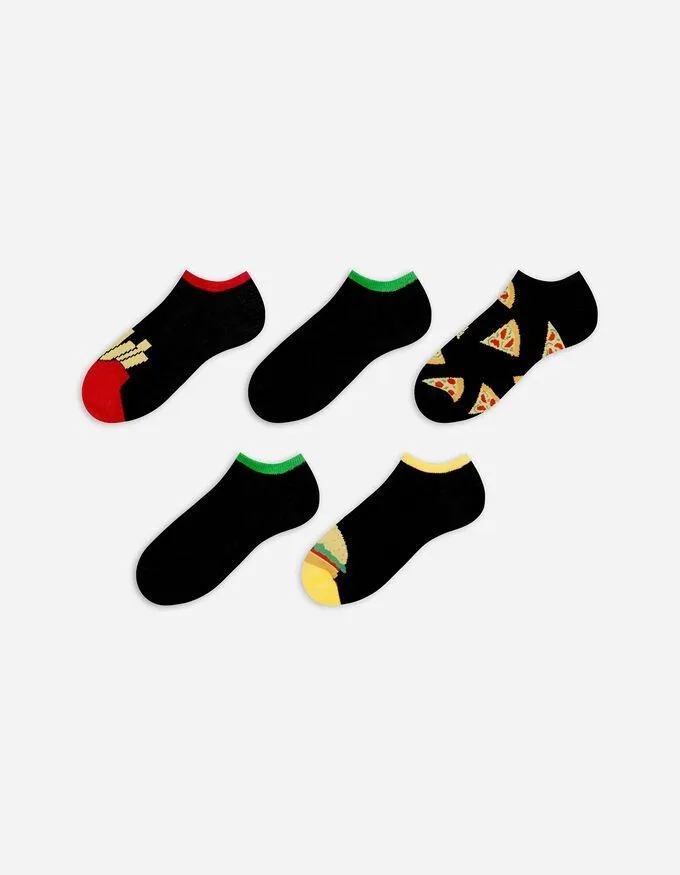 Sneakersokken - Set van 5