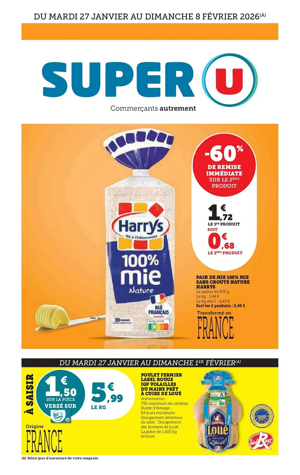 Catalogue Super U - 1