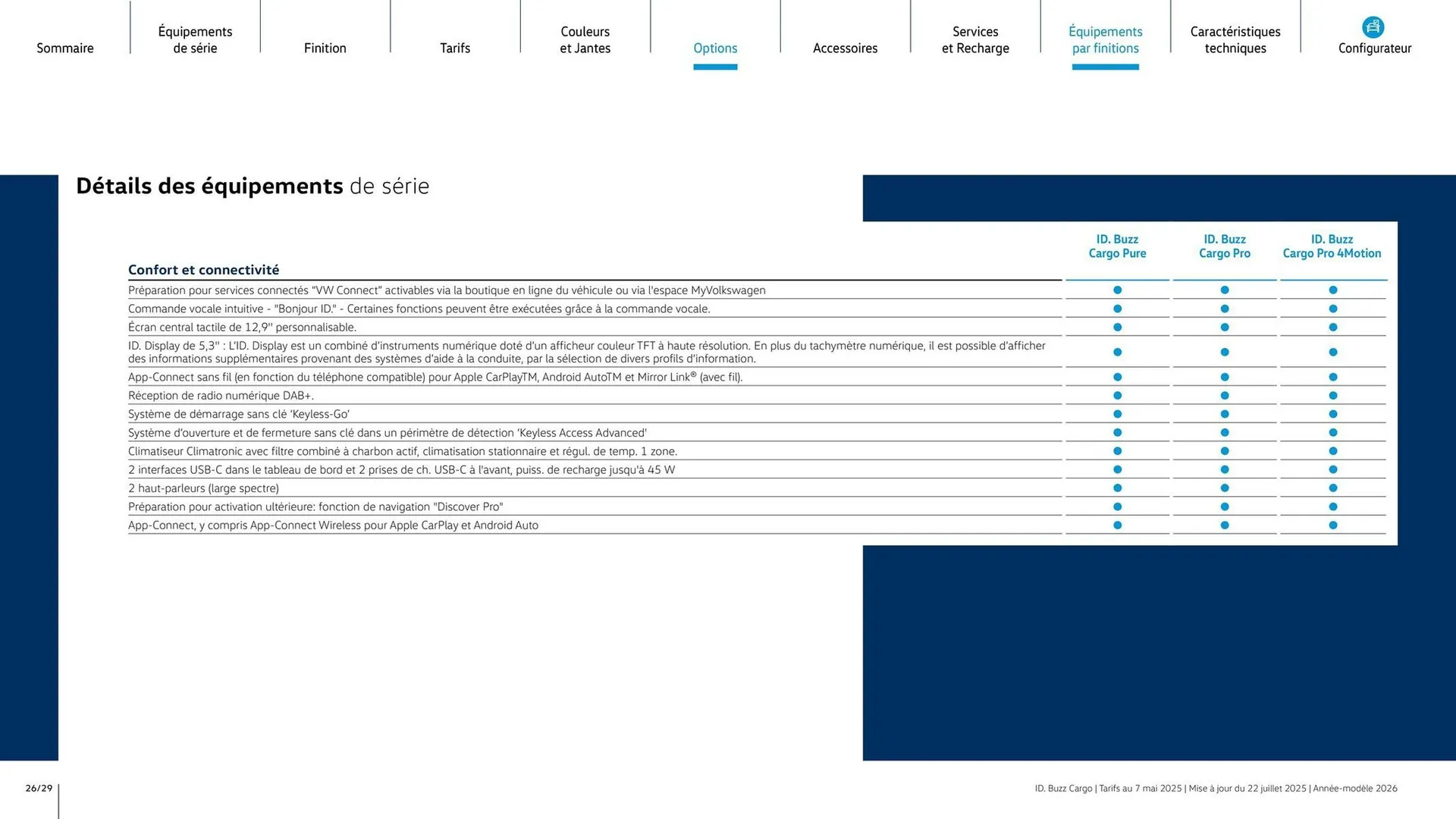 Catalogue Volkswagen du 7 août au 31 mars 2026 - Catalogue page 26