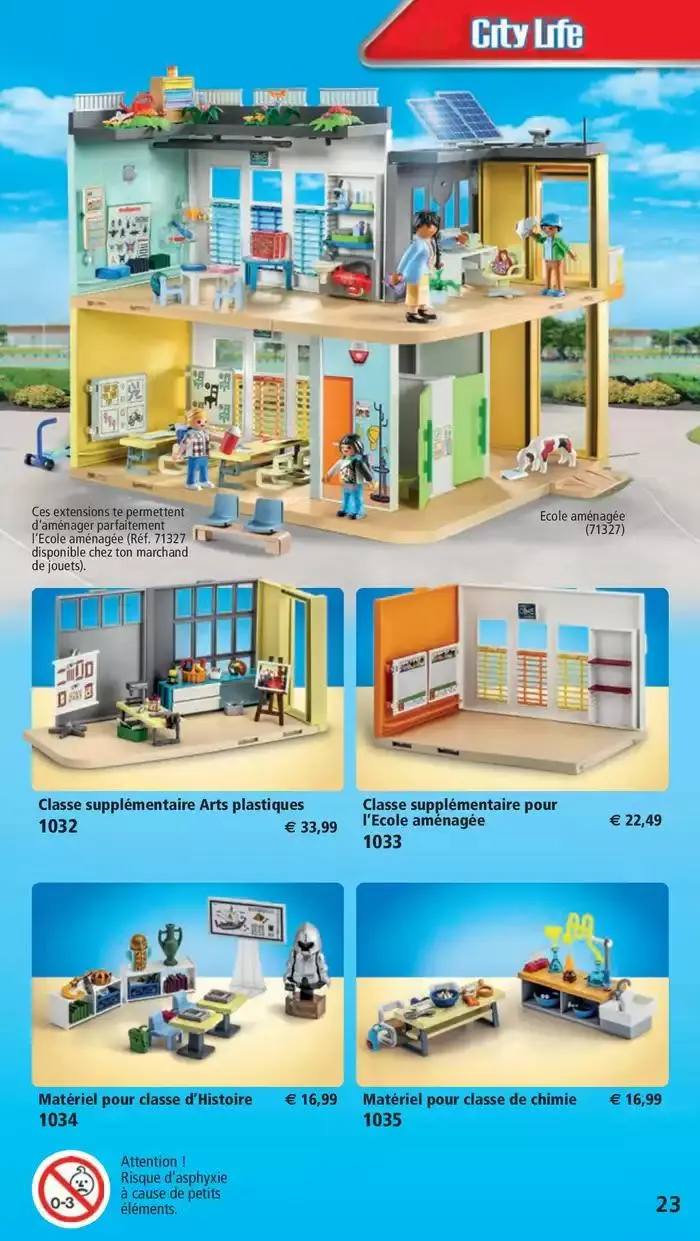 Playmobil PLUS du 10 février au 30 juin 2025 - Catalogue page 23