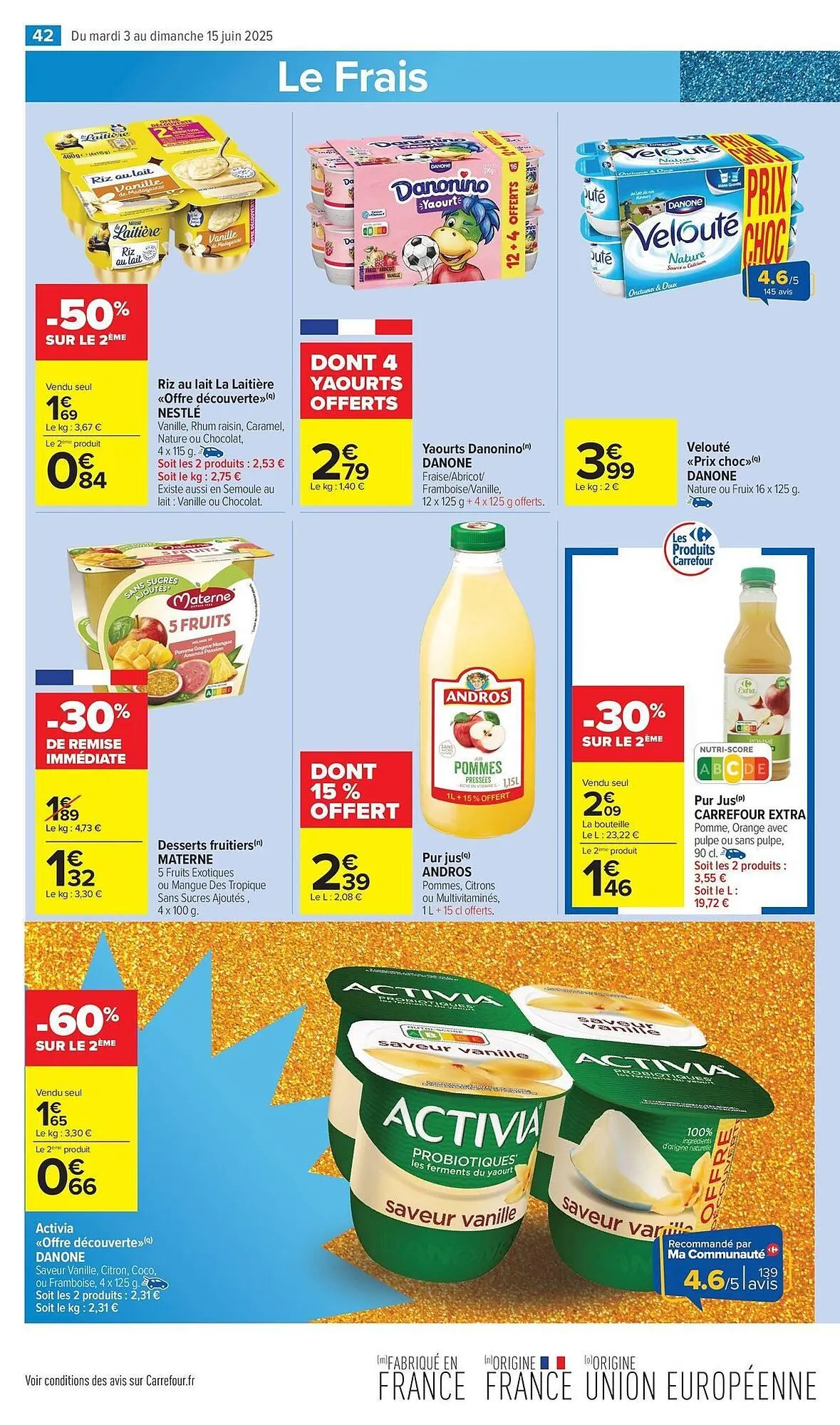 Catalogue Carrefour Market du 3 juin au 15 juin 2025 - Catalogue page 44