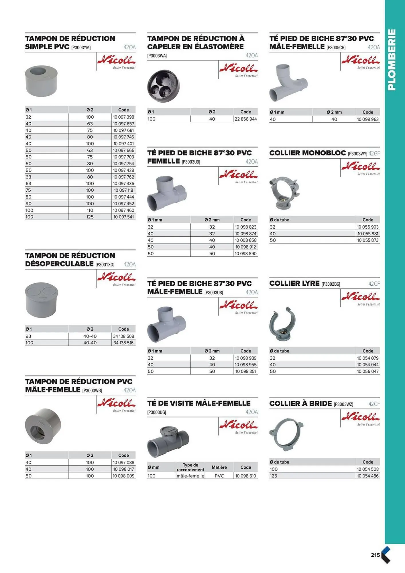 Catalogue Prolians du 2 octobre au 31 décembre 2025 - Catalogue page 215