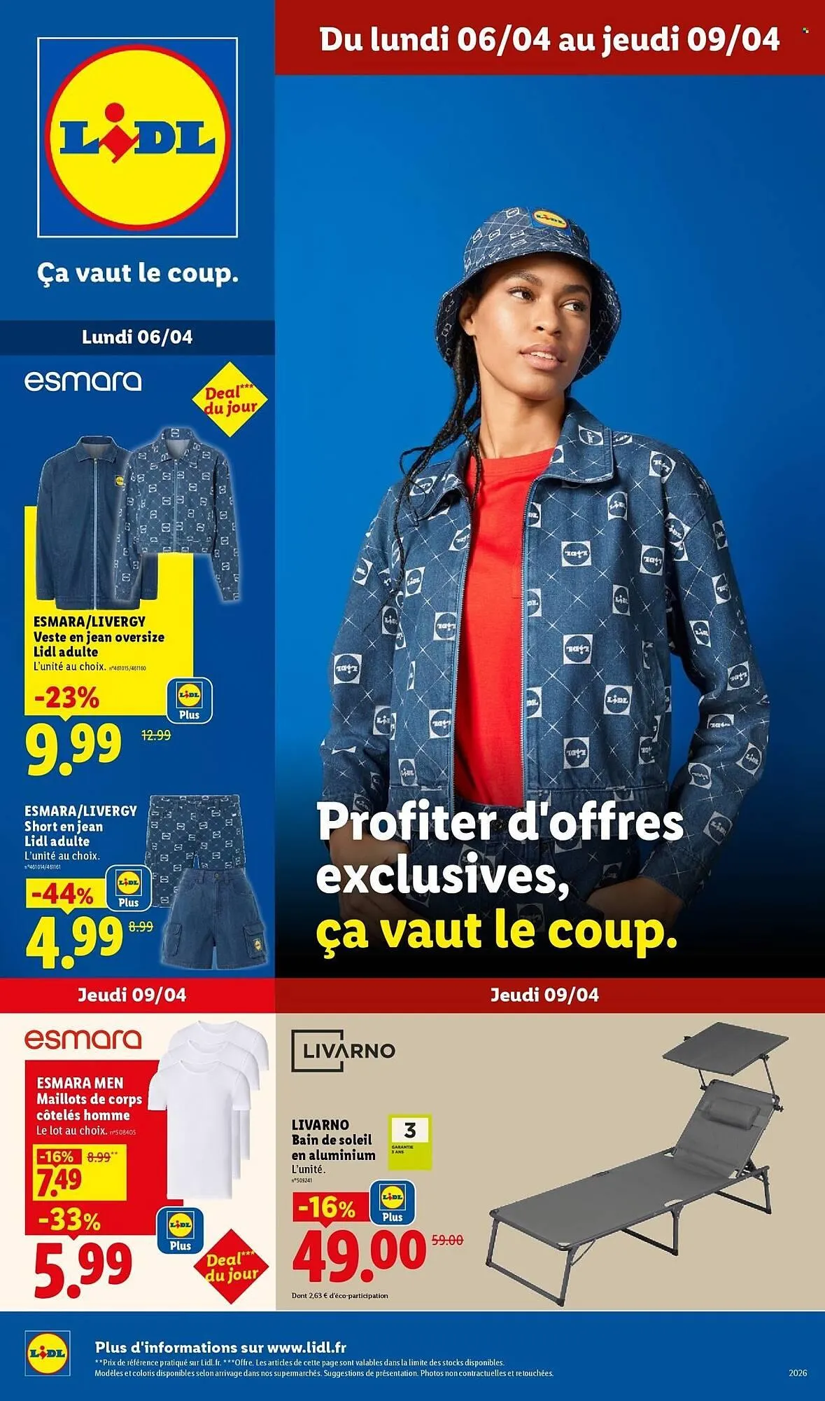 Catalogue Lidl du 6 avril au 9 avril 2026 - Catalogue page 1