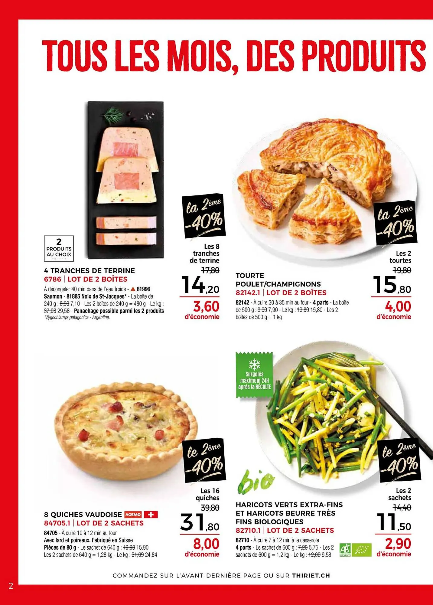 Catalogue Thiriet du 4 mars au 6 avril 2026 - Catalogue page 2