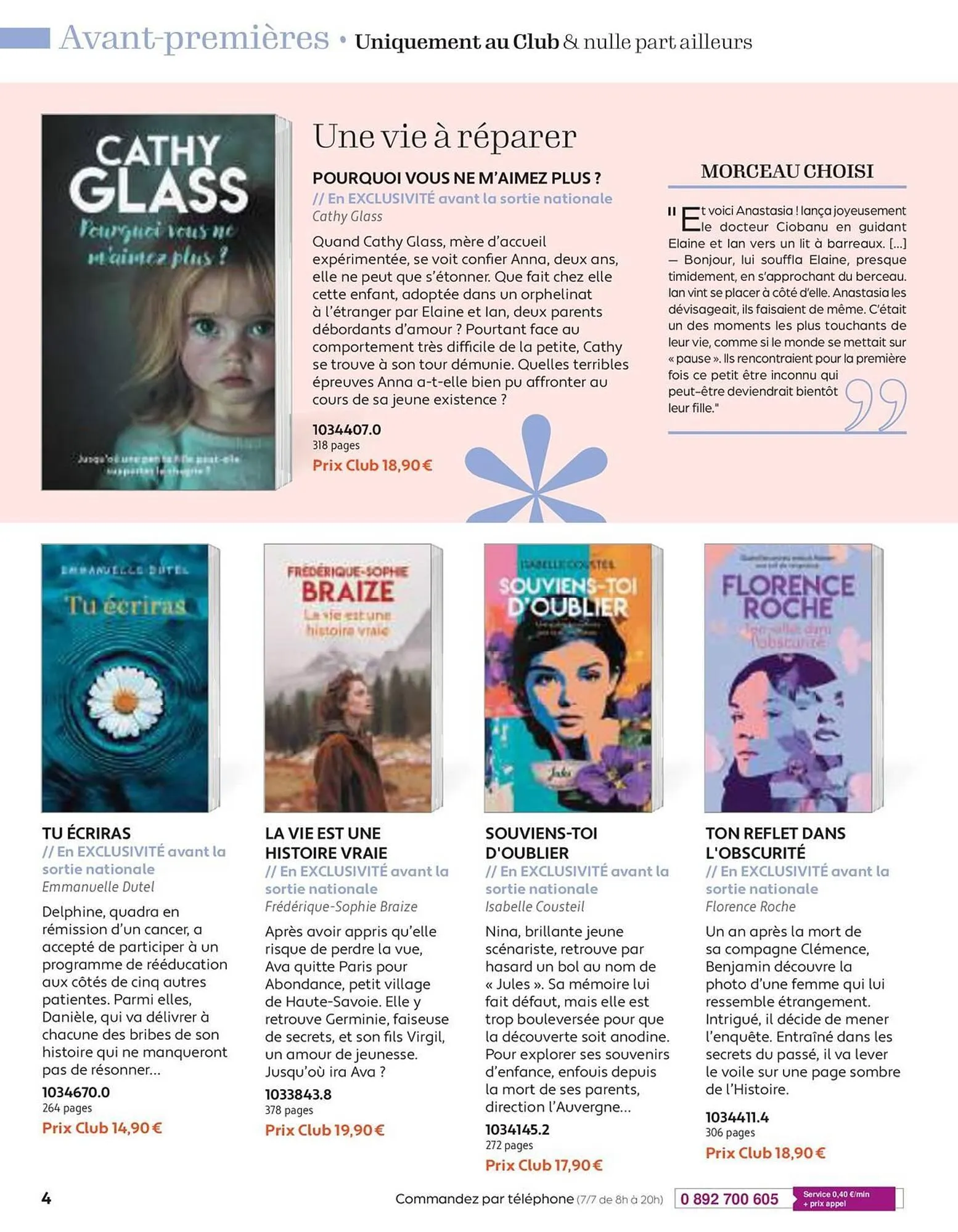 Catalogue France Loisirs du 30 avril au 30 juin 2025 - Catalogue page 4
