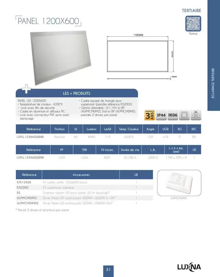 LUXNA 2025 du 1 janvier au 31 décembre 2026 - Catalogue page 33