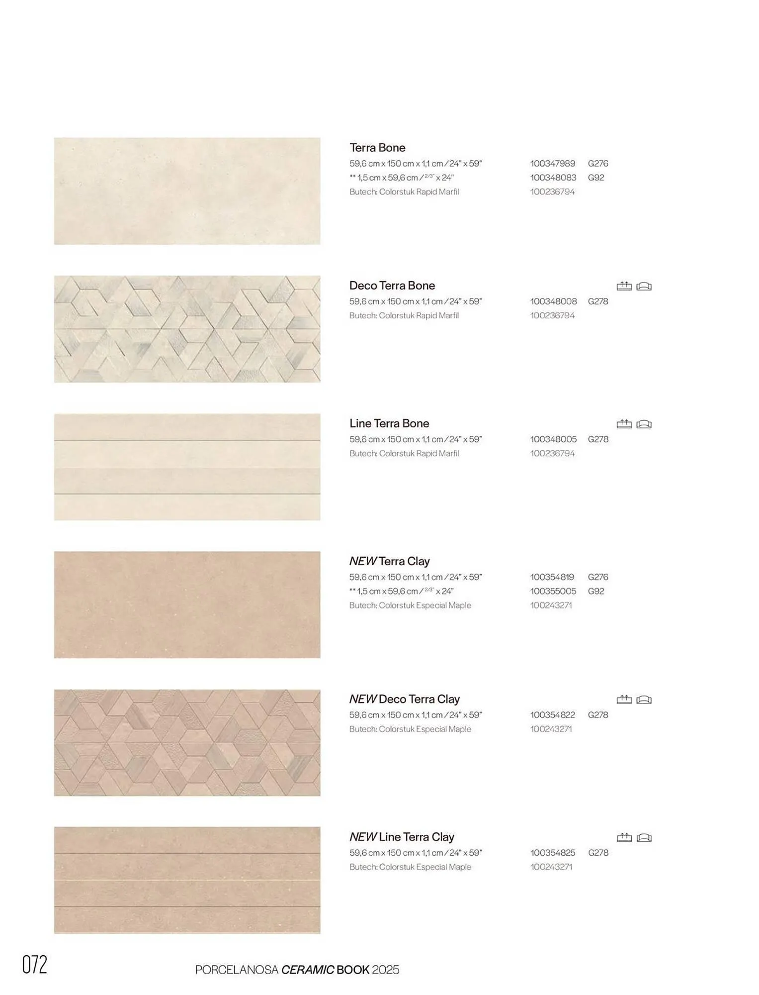 Catalogue Porcelanosa du 27 janvier au 31 décembre 2025 - Catalogue page 74
