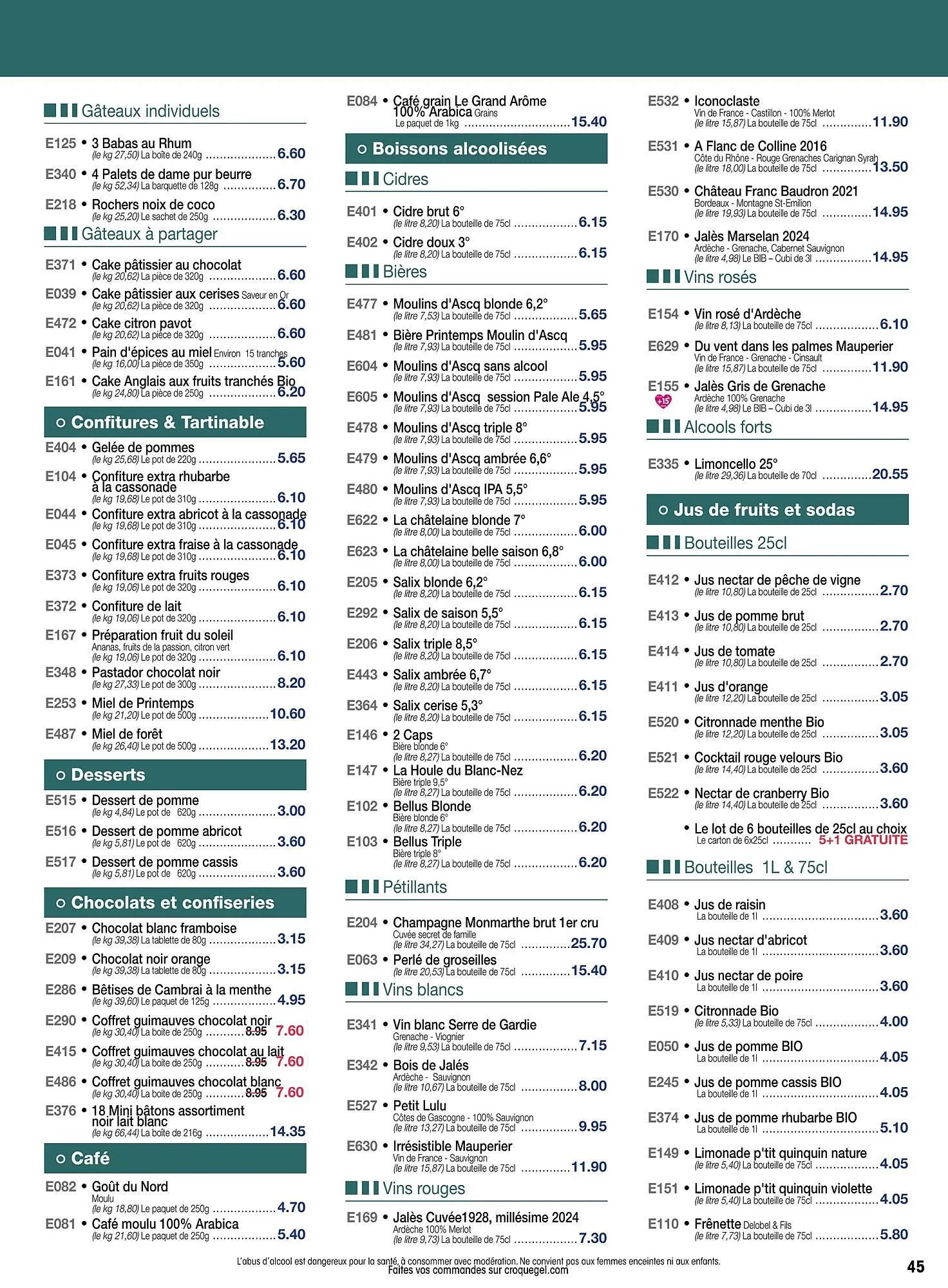 Catalogue Croque Gel du 4 mai au 7 juin 2026 - Catalogue page 45