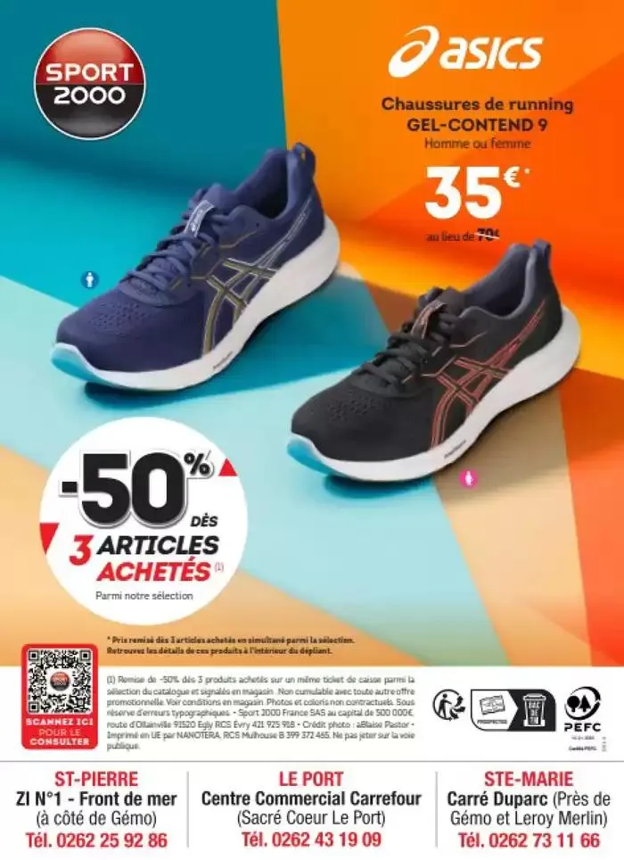 -50% sur le 3 articles achetés du 30 avril au 18 mai 2025 - Catalogue page 12